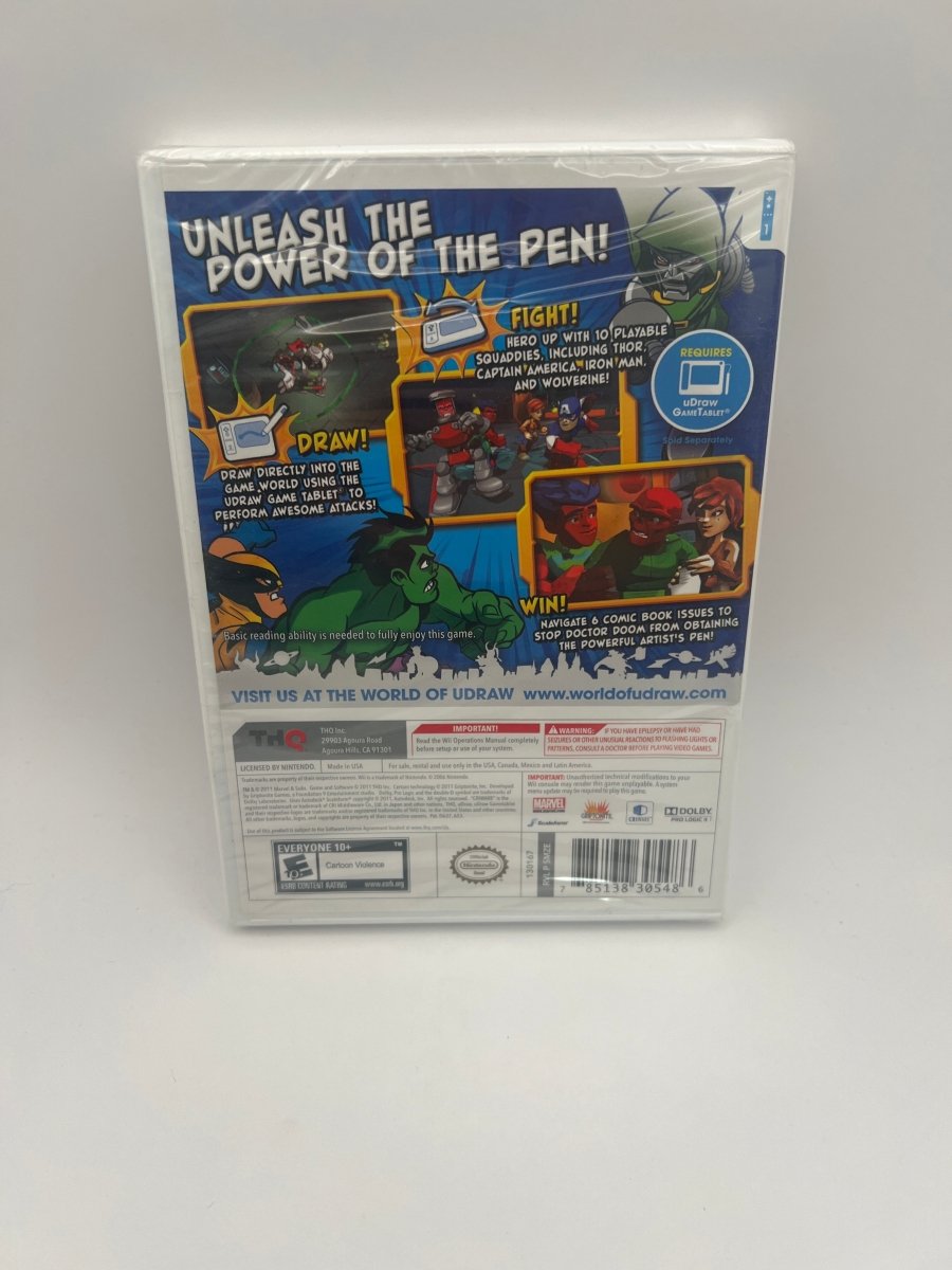 Marvel Super Hero Squad: Comic Combat CL01 (New) Nintendo Wii