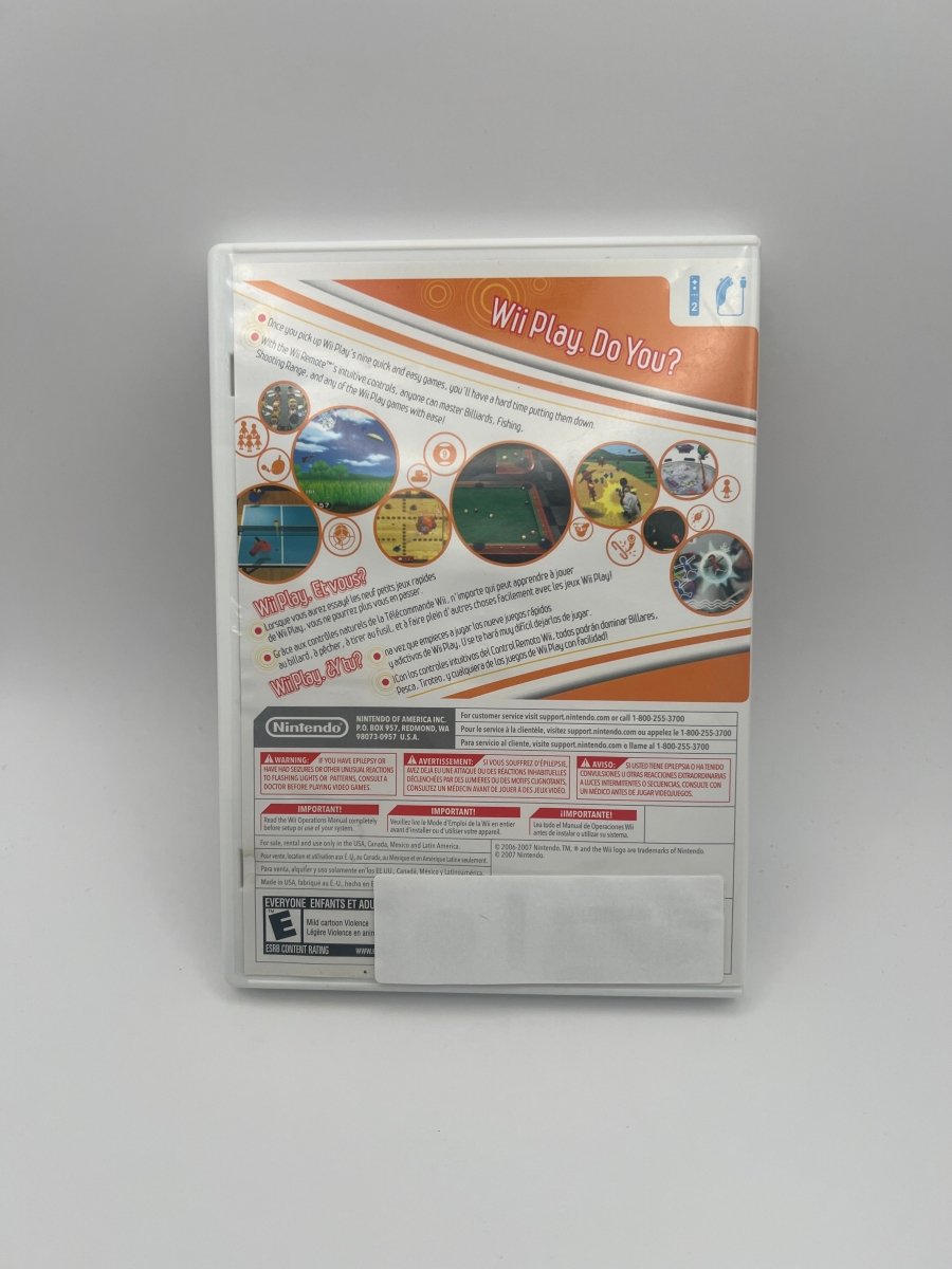 Wii Play CL02 (CIB) Nintendo Wii