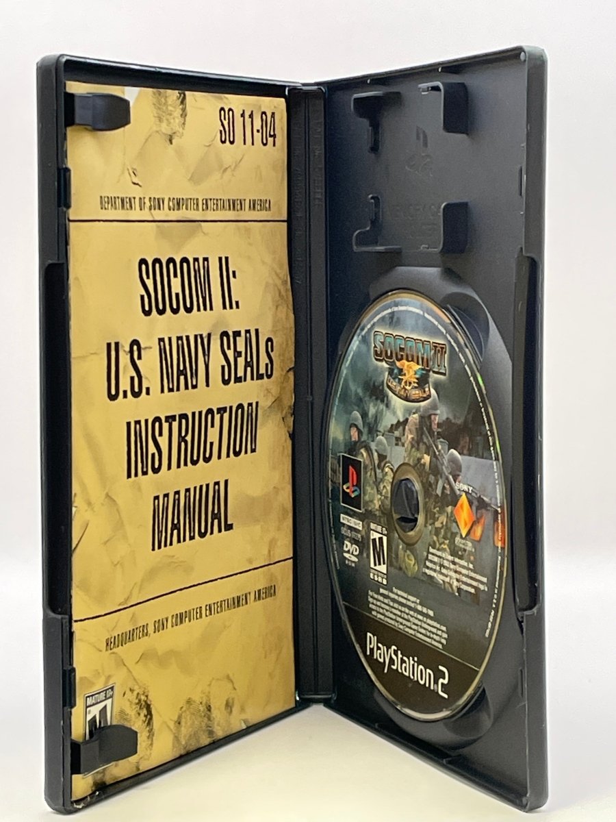 SOCOM II US Navy Seals CL02 (CIB) PlayStation 2