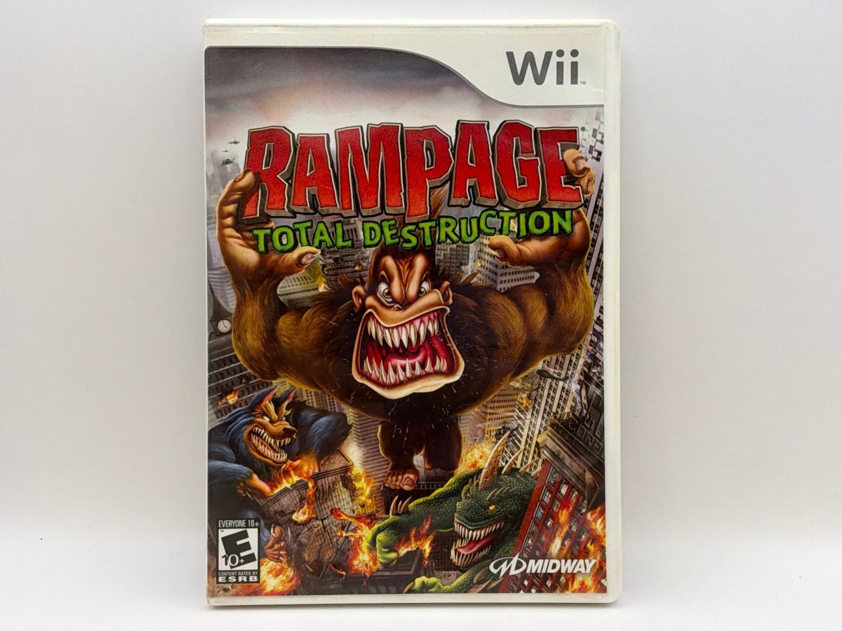 Rampage Total Destruction CL01 (CIB) Nintendo Wii