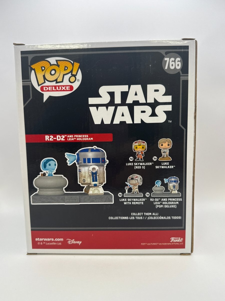 Star Wars: R2-D2 And Princess Leia Hologram #766 Funko Pop