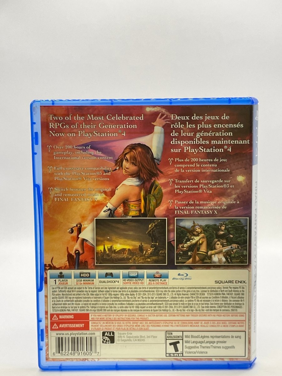 Final Fantasy X X-2 HD Remaster CL01 (CIB) PlayStation 4