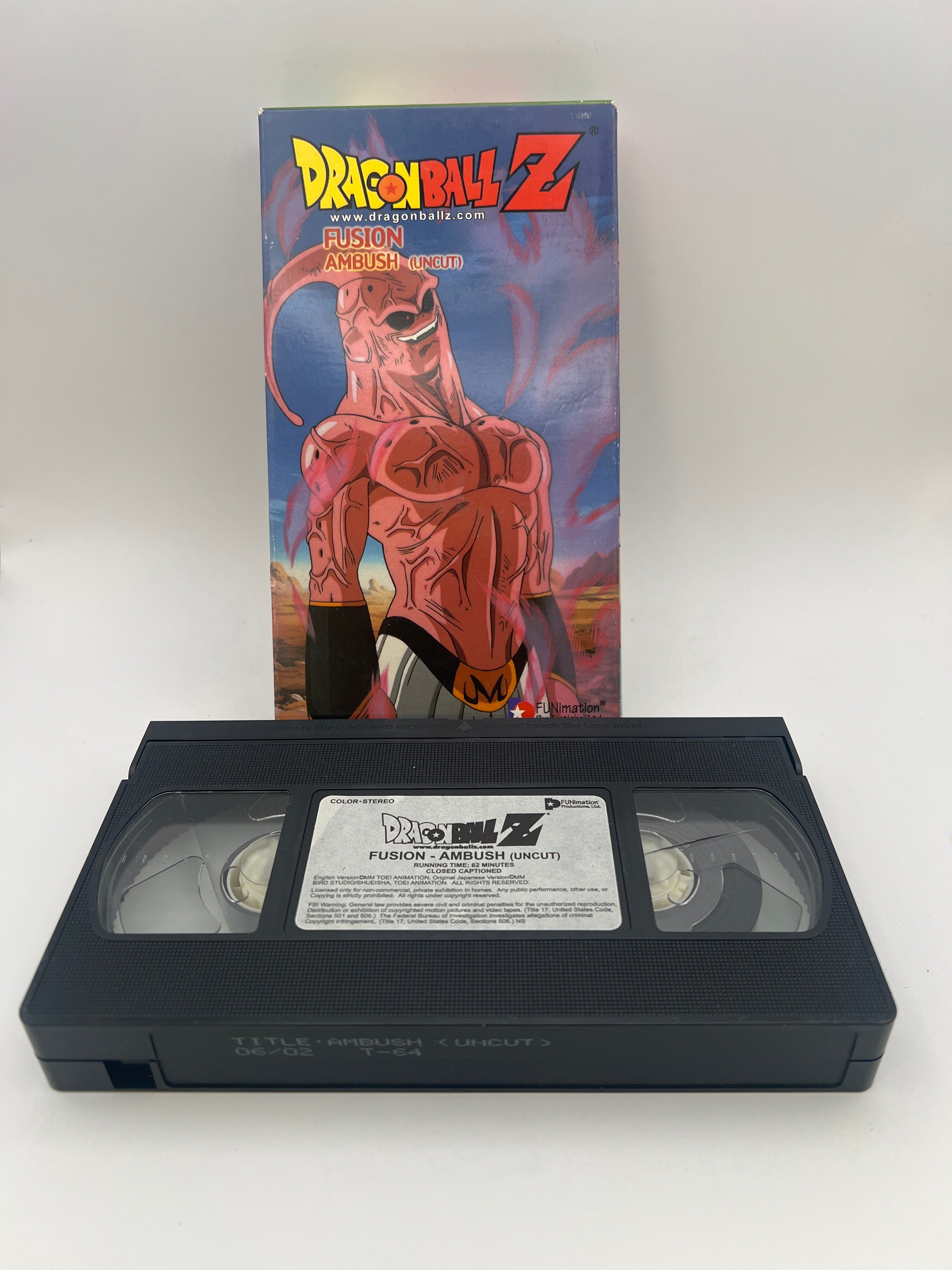 Dragon Ball Z - Fusion - Ambush (Uncut) (2002) Used VHS
