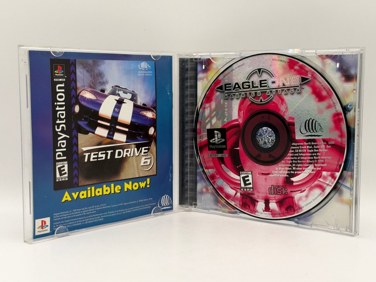 Eagle One Harrier Attack CL01 (CIB) Playstation One