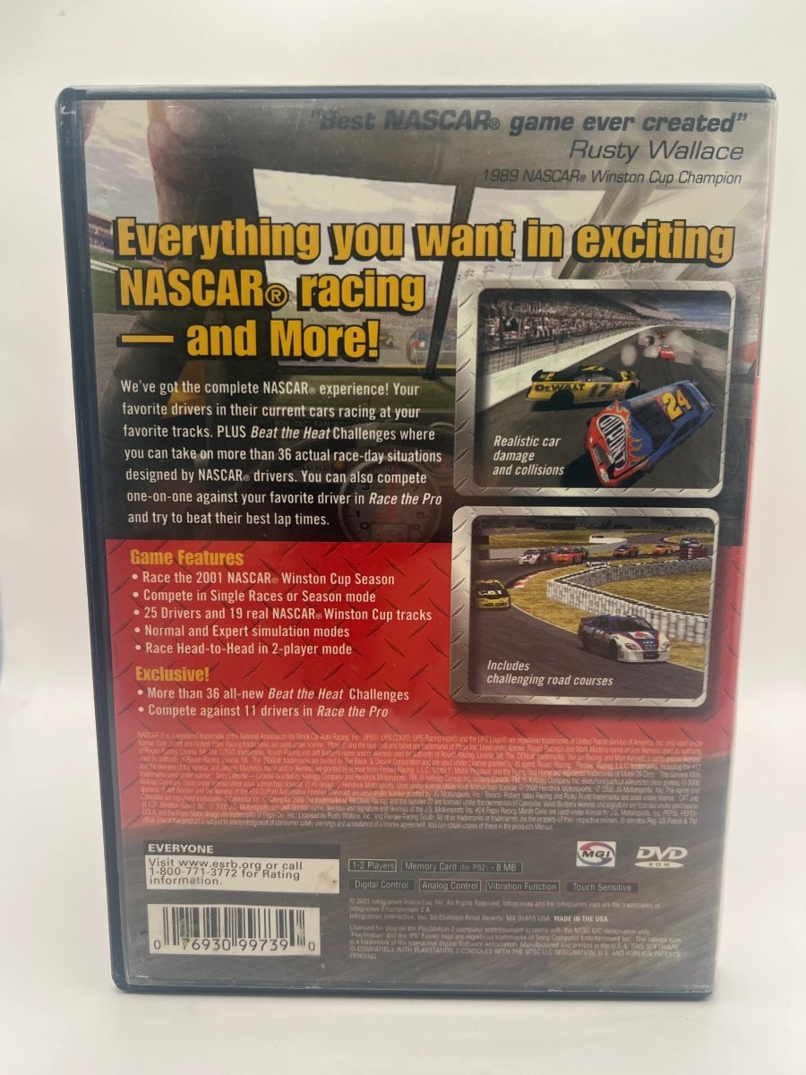 NASCAR Heat 2002 CL02 (CIB) PlayStation 2