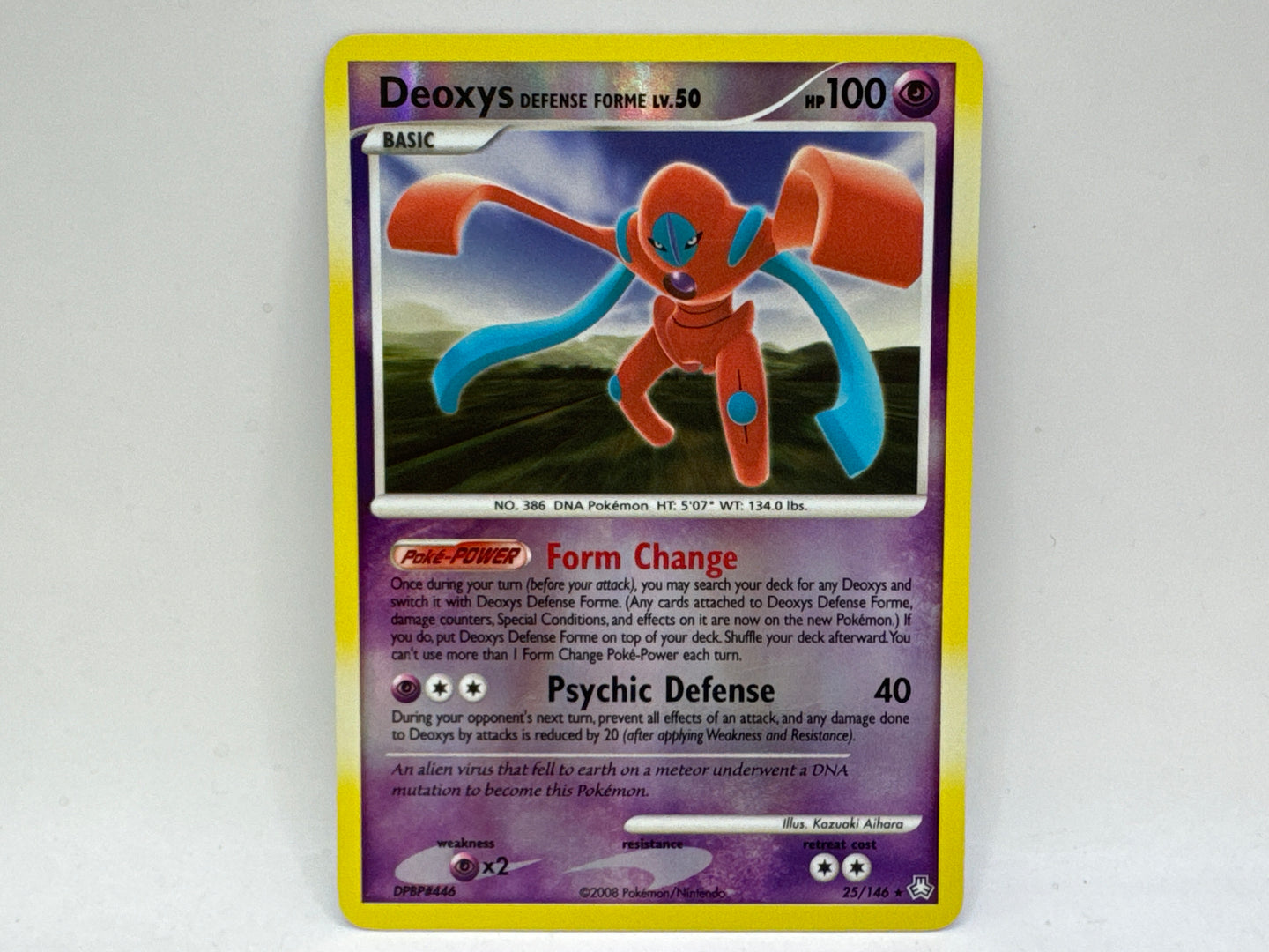 Deoxys Defense Forme 025/146 (NM) CL01 Pokemon