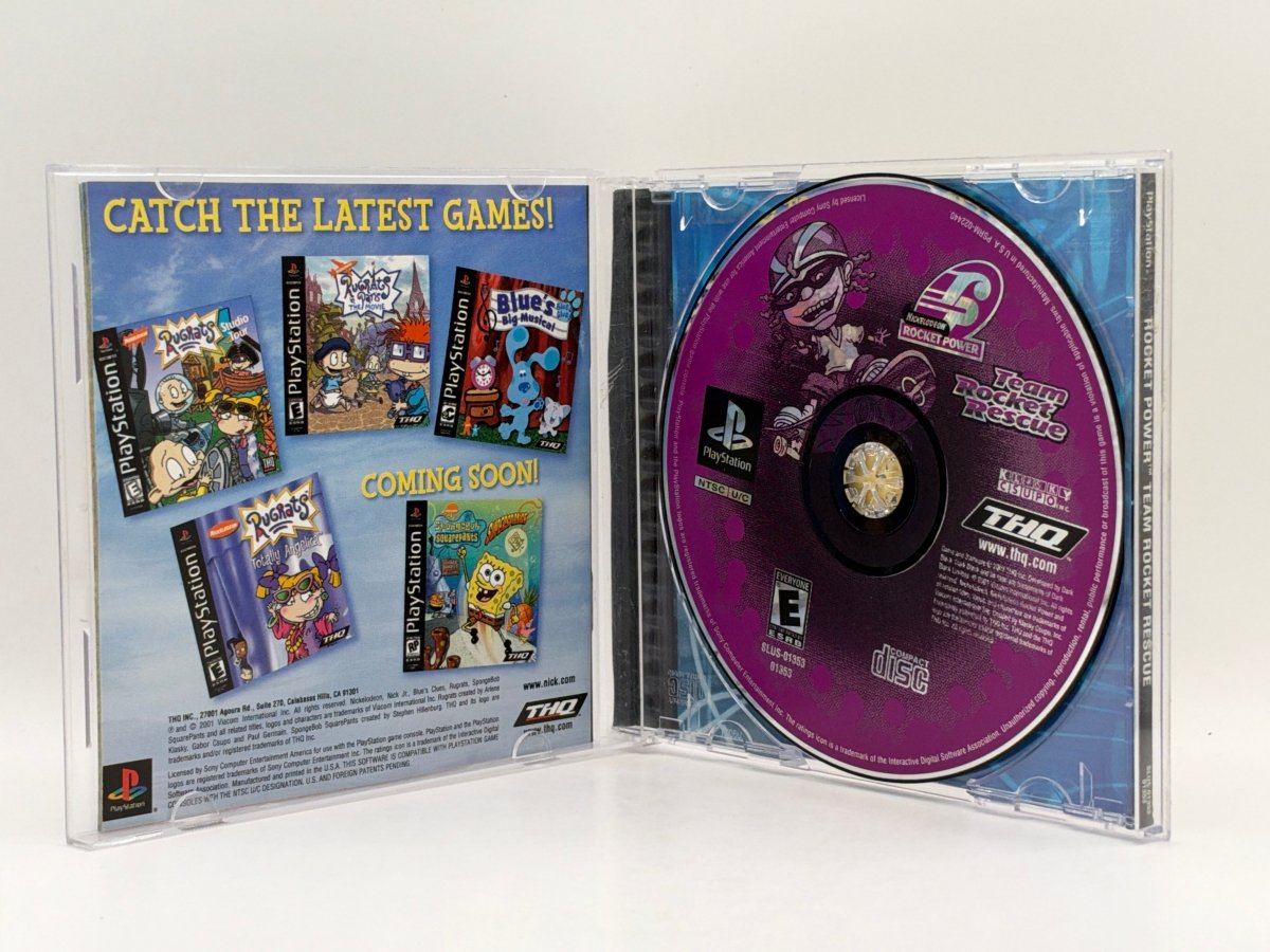 Rocket Power Team Rocket Rescue CL01 (CIB) Playstation One