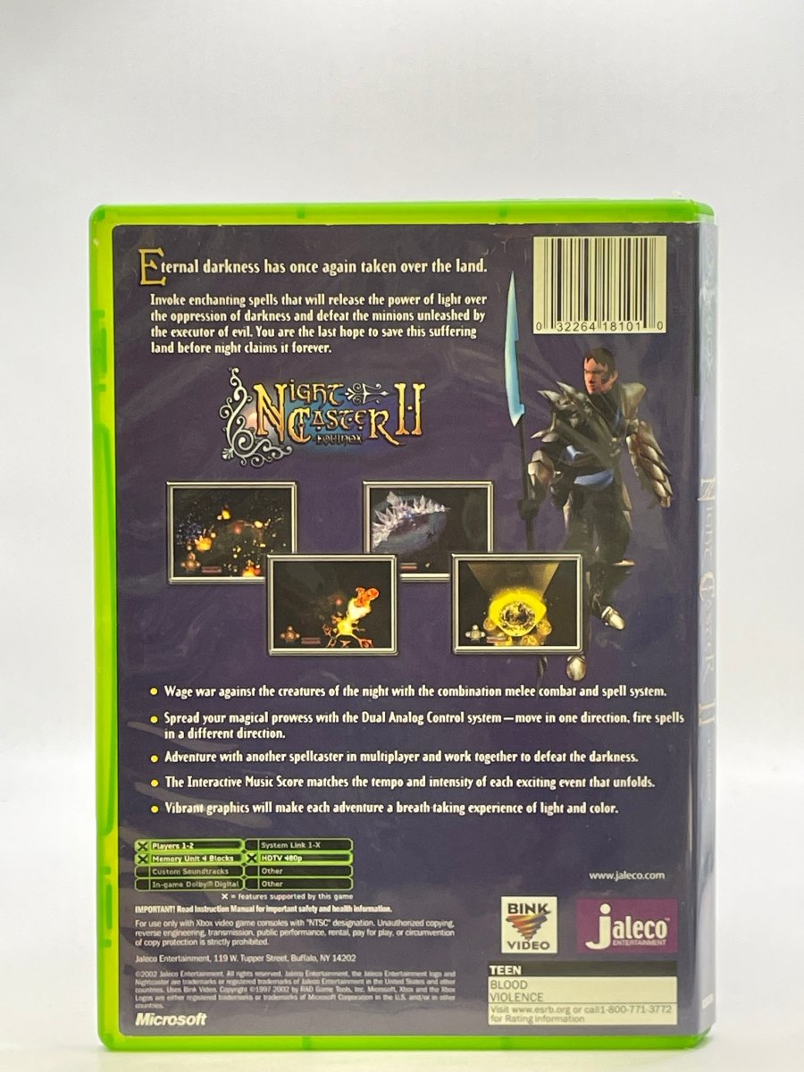 Night Caster II Equinox CL01 (CIB) Original Xbox