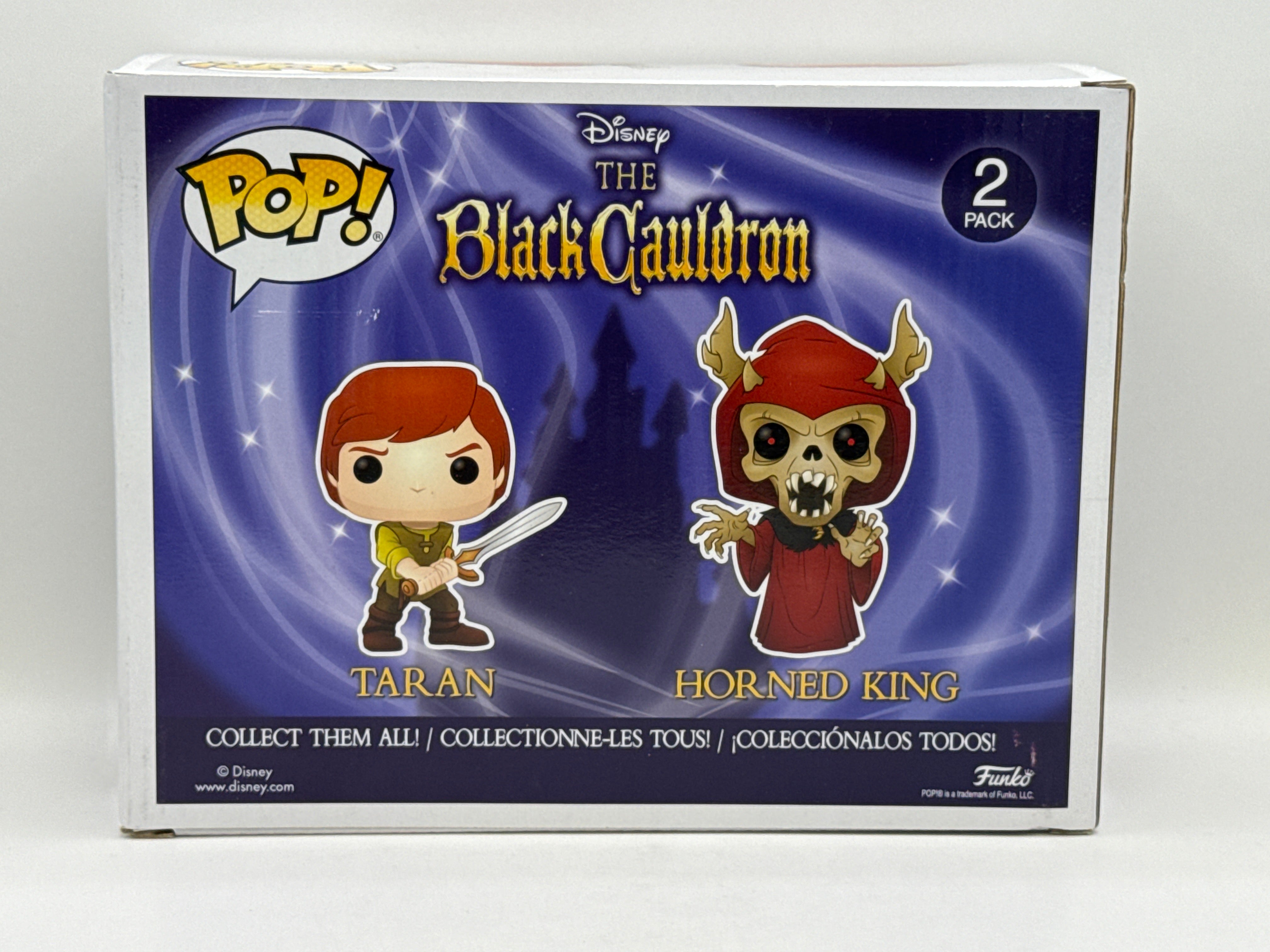 Black Cauldron: Taran And Horned King- 2019 Summer Convention Exclusive Funko Pop