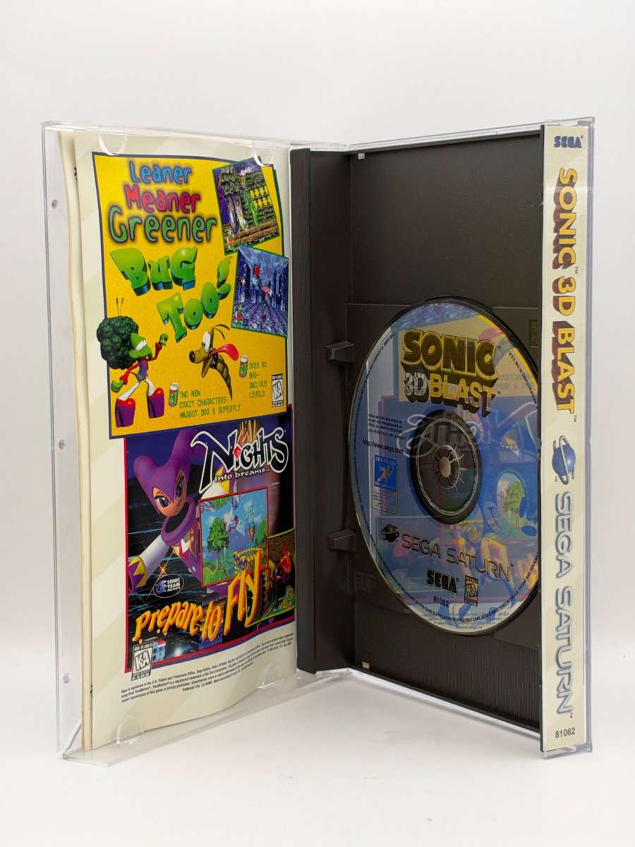 Sonic 3D Blast CL01 (CIB) Sega Saturn