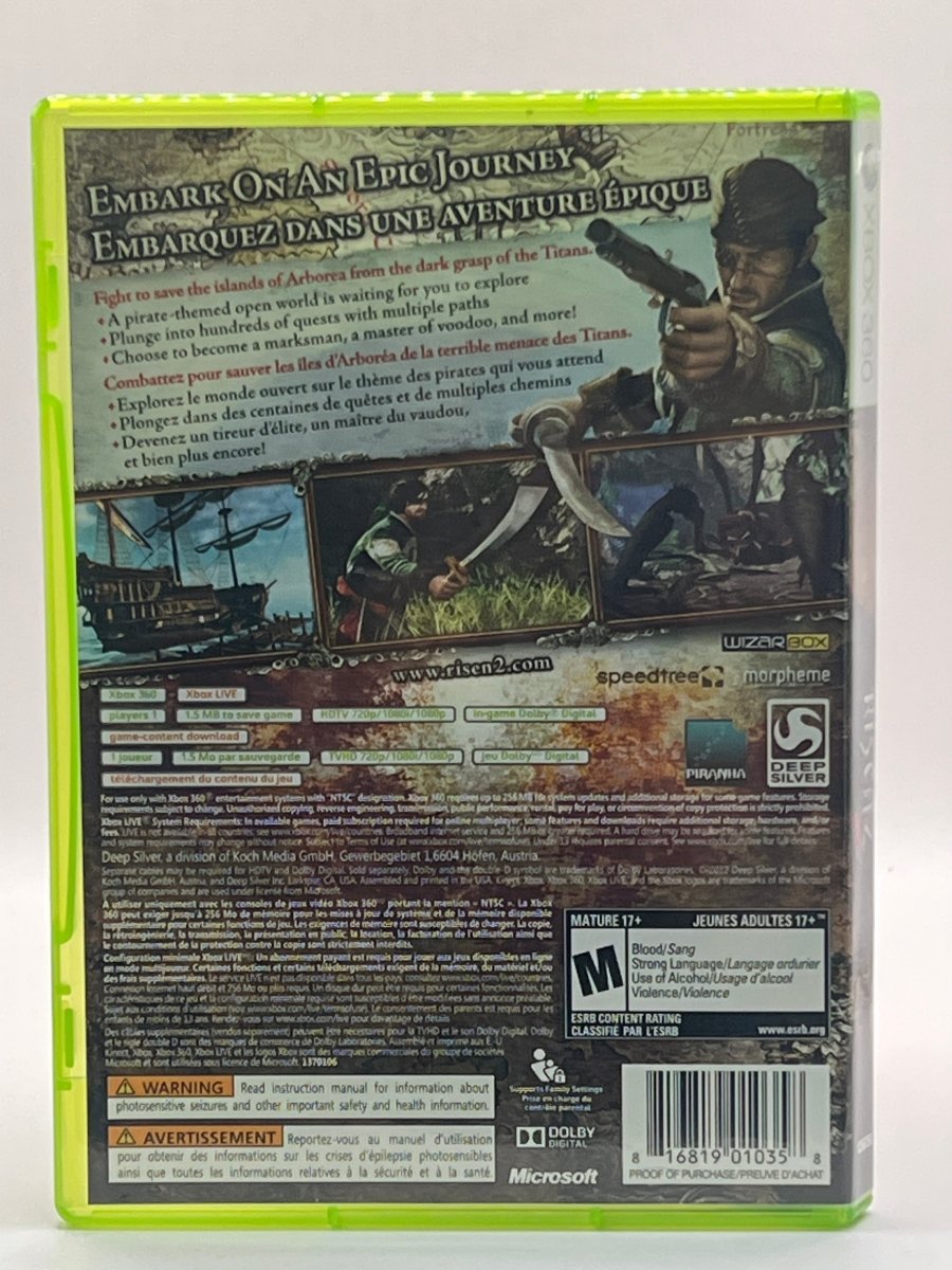 Risen 2: Dark Waters [Special Edition] CL01 (CIB) Xbox 360