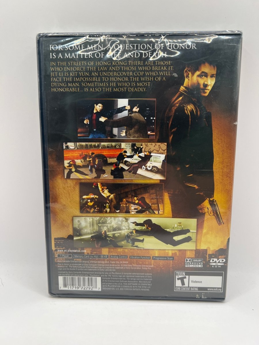 Rise to Honor [Greatest Hits] CL04 (NEW) PlayStation 2