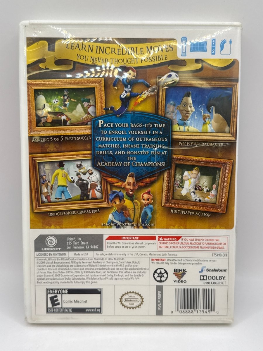 Academy of Champions Soccer CL01 (CIB) Nintendo Wii
