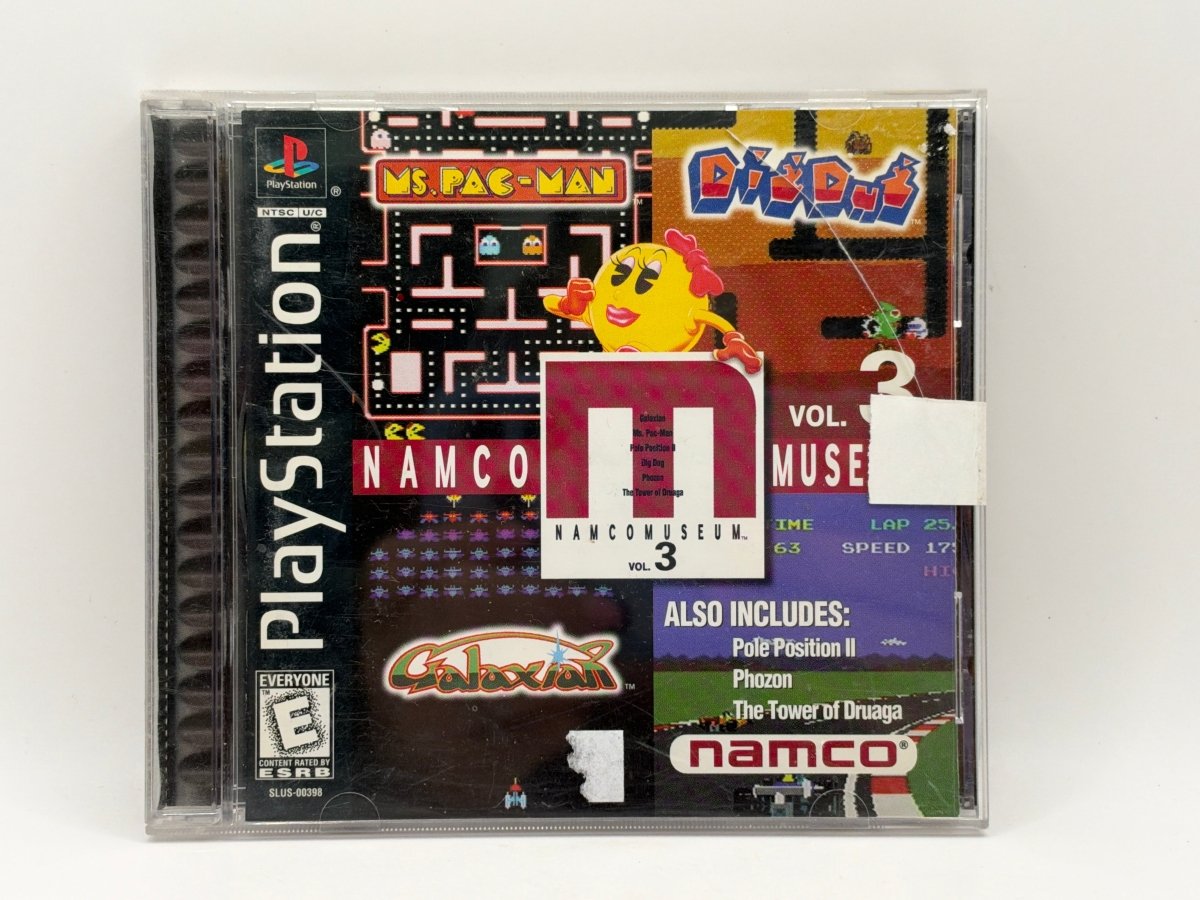 Namco Museum Volume 3 CL01 (CIB) Playstation One