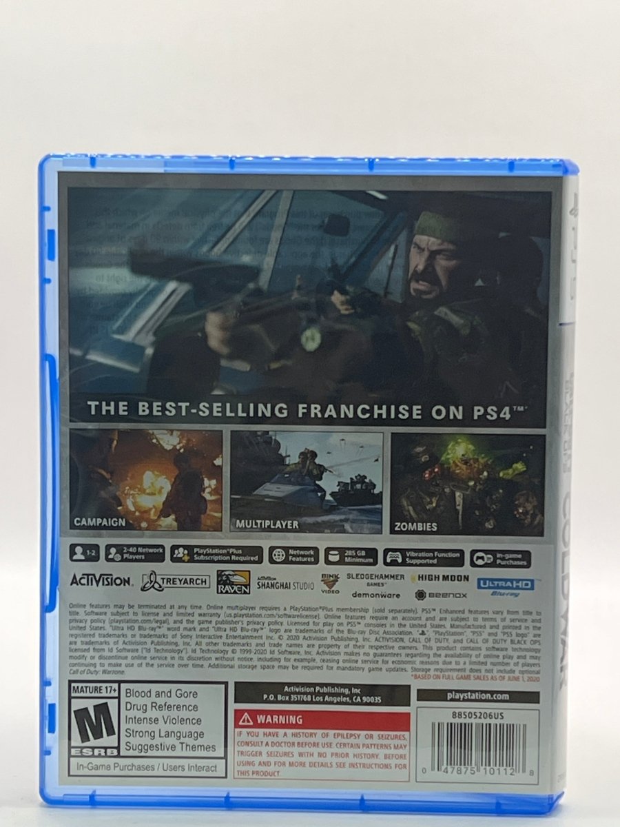 Call of Duty: Black Ops Cold War CL01 (CIB) PlayStation 5
