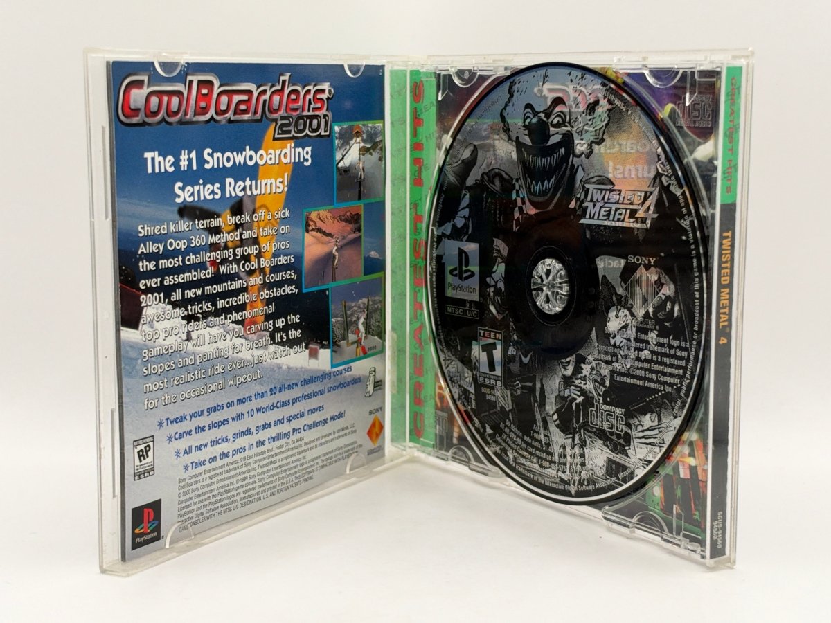 Twisted Metal 4 [Greatest Hits] CL01 (CIB) Playstation One