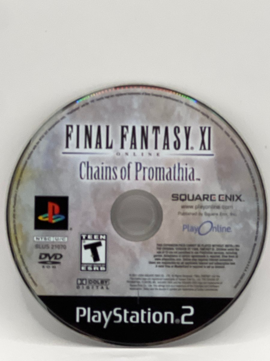 Final Fantasy XI Chains of Promathia CL01 (Disc Only) PlayStation 2