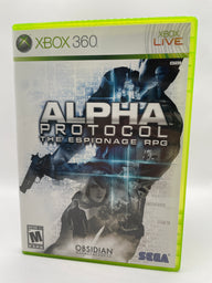 Alpha Protocol CL01 (CIB) Xbox 360