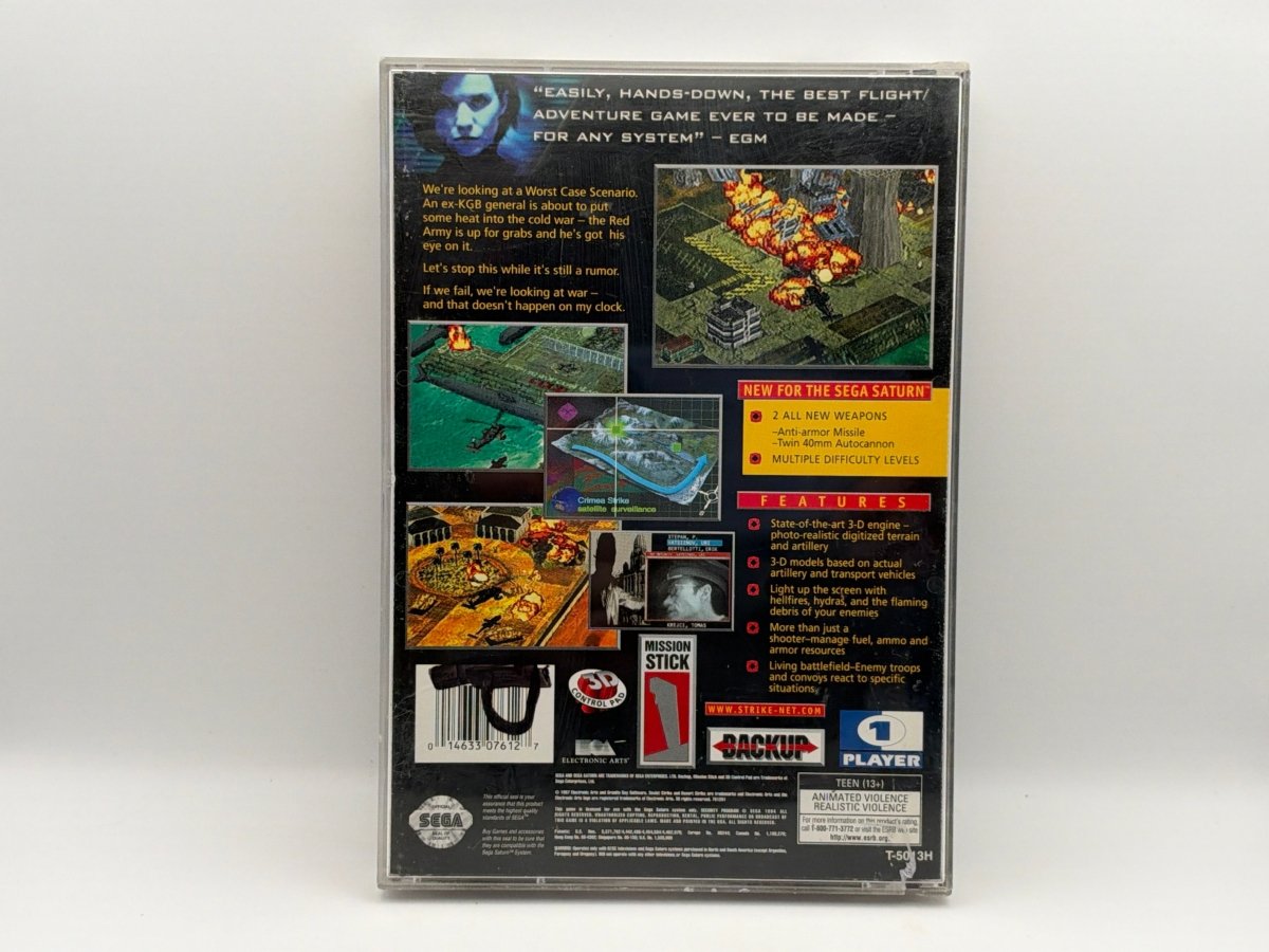 Soviet Strike CL01 (CIB) Sega Saturn
