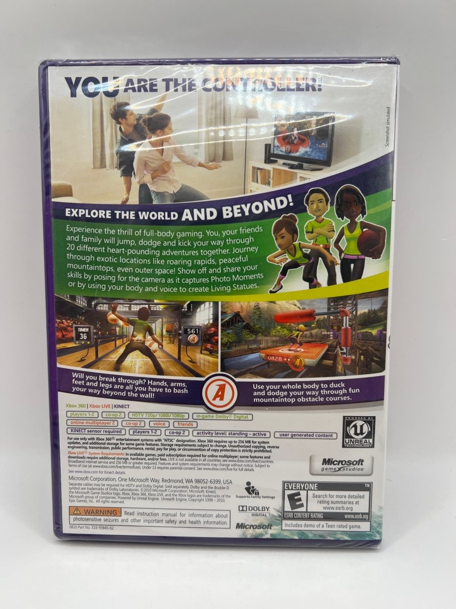 Kinect Adventures CL01 (NEW) Xbox 360