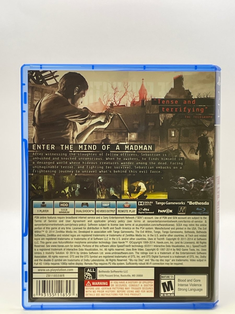 The Evil Within CL01 (CIB) PlayStation 4