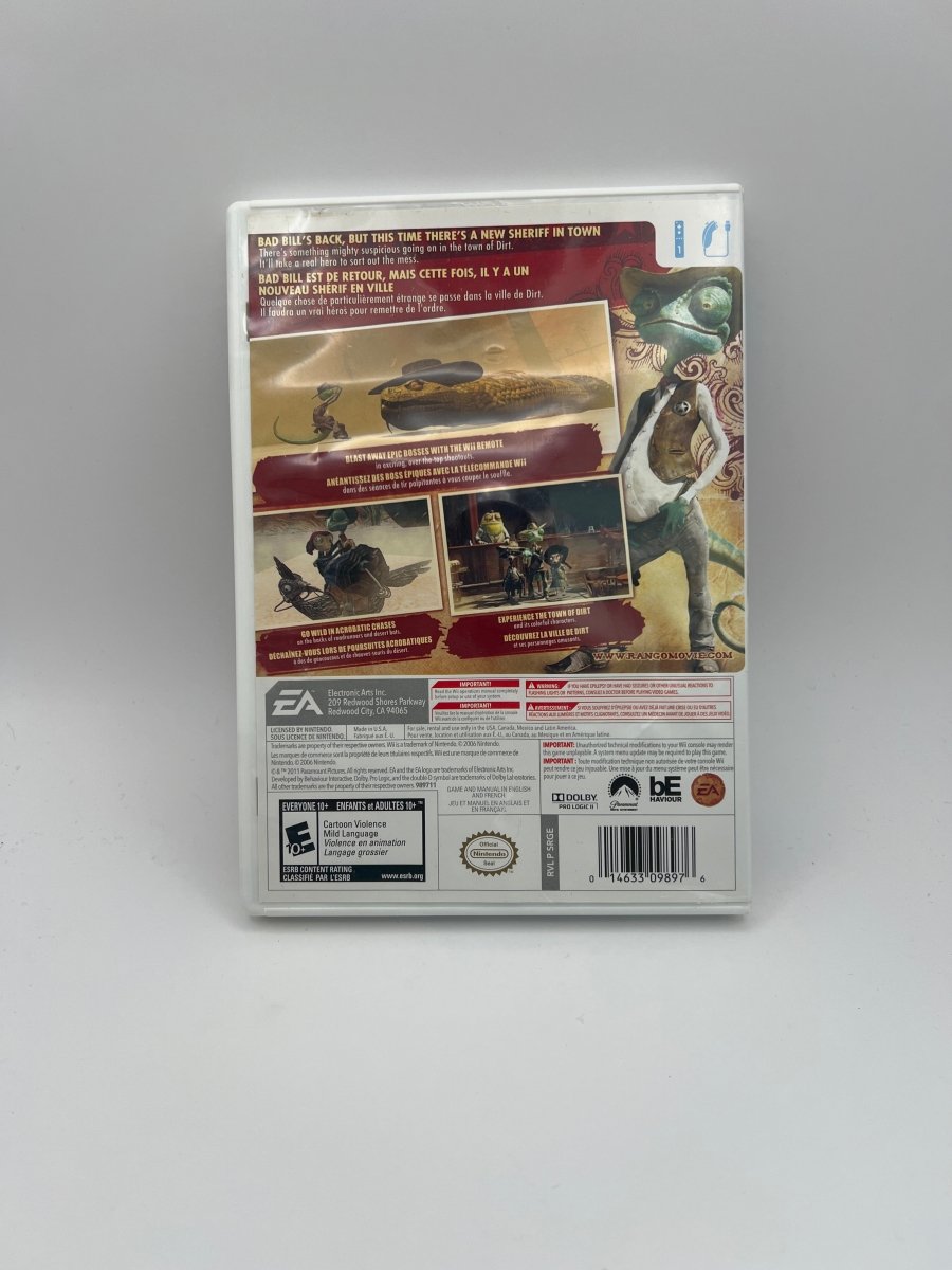 Rango CL01 (CIB) Nintendo Wii