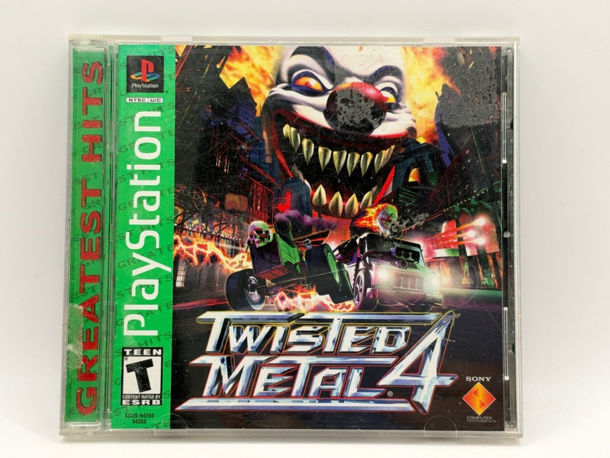 Twisted Metal 4 [Greatest Hits] CL01 (CIB) Playstation One