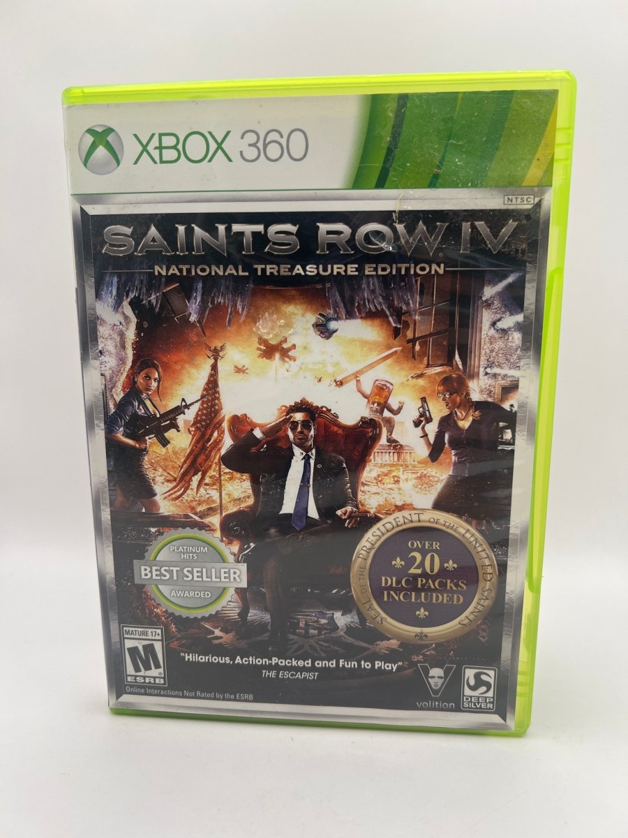 Saints Row IV: National Treasure Edition CL02 (CIB) Xbox 360