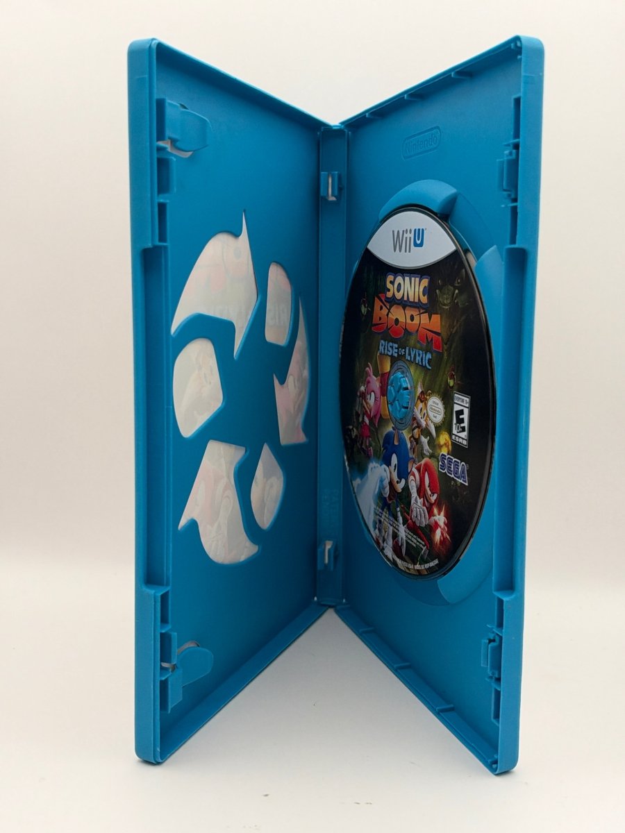 Sonic Boom: Rise of Lyric CL01 (Missing Manual) Nintendo Wii U