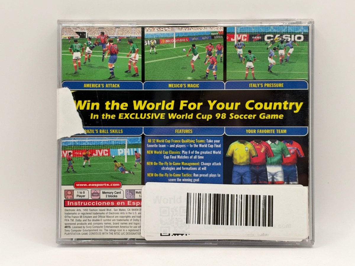 World Cup 98 CL01 (CIB) Playstation One