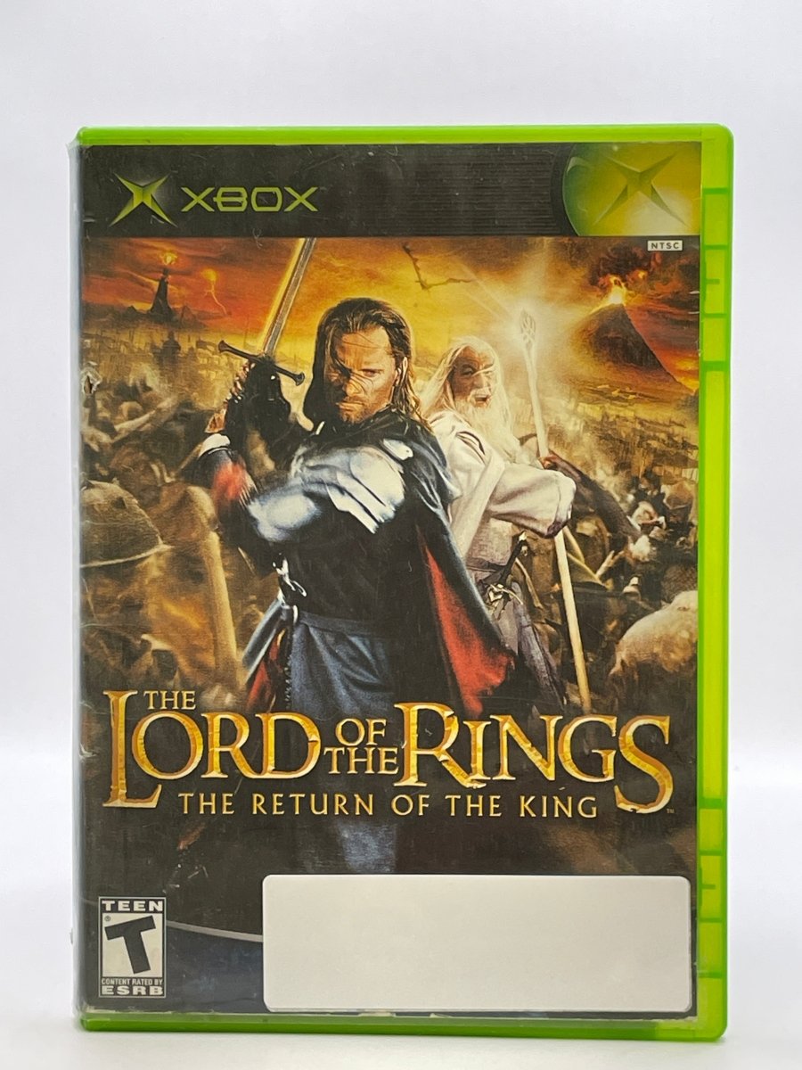 Lord of the Rings Return of the King CL01 (CIB) Original Xbox