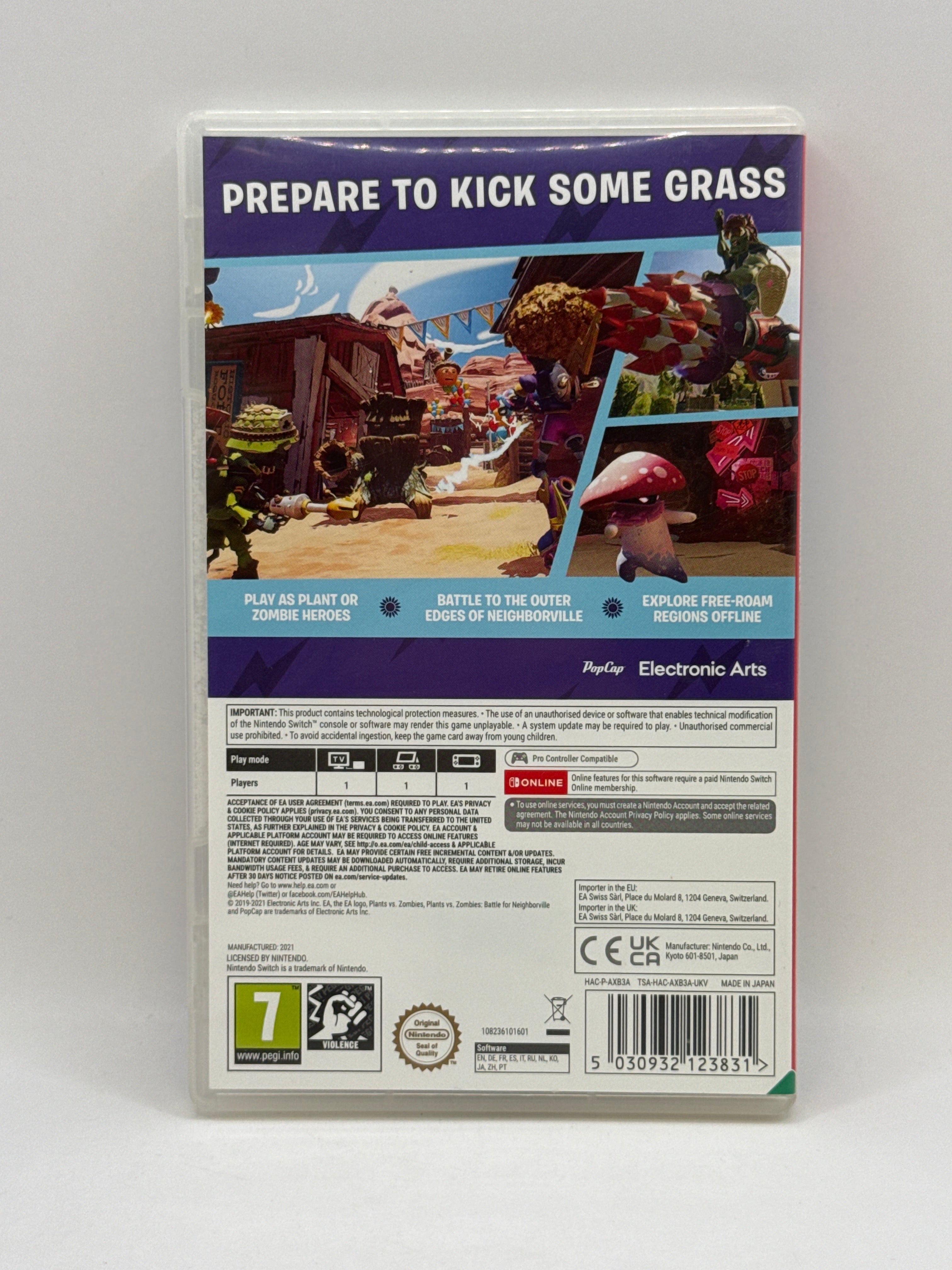 Plants Vs. Zombies Battle For Neighborville Complete Edition CL01 (CIB) PAL Nintendo Switch