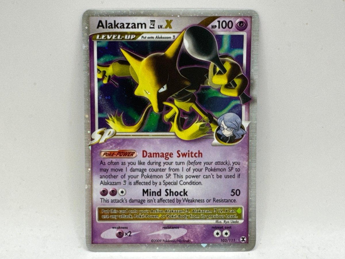 Alakazam E4 LV.X 103/111 (LP) CL01 Pokemon