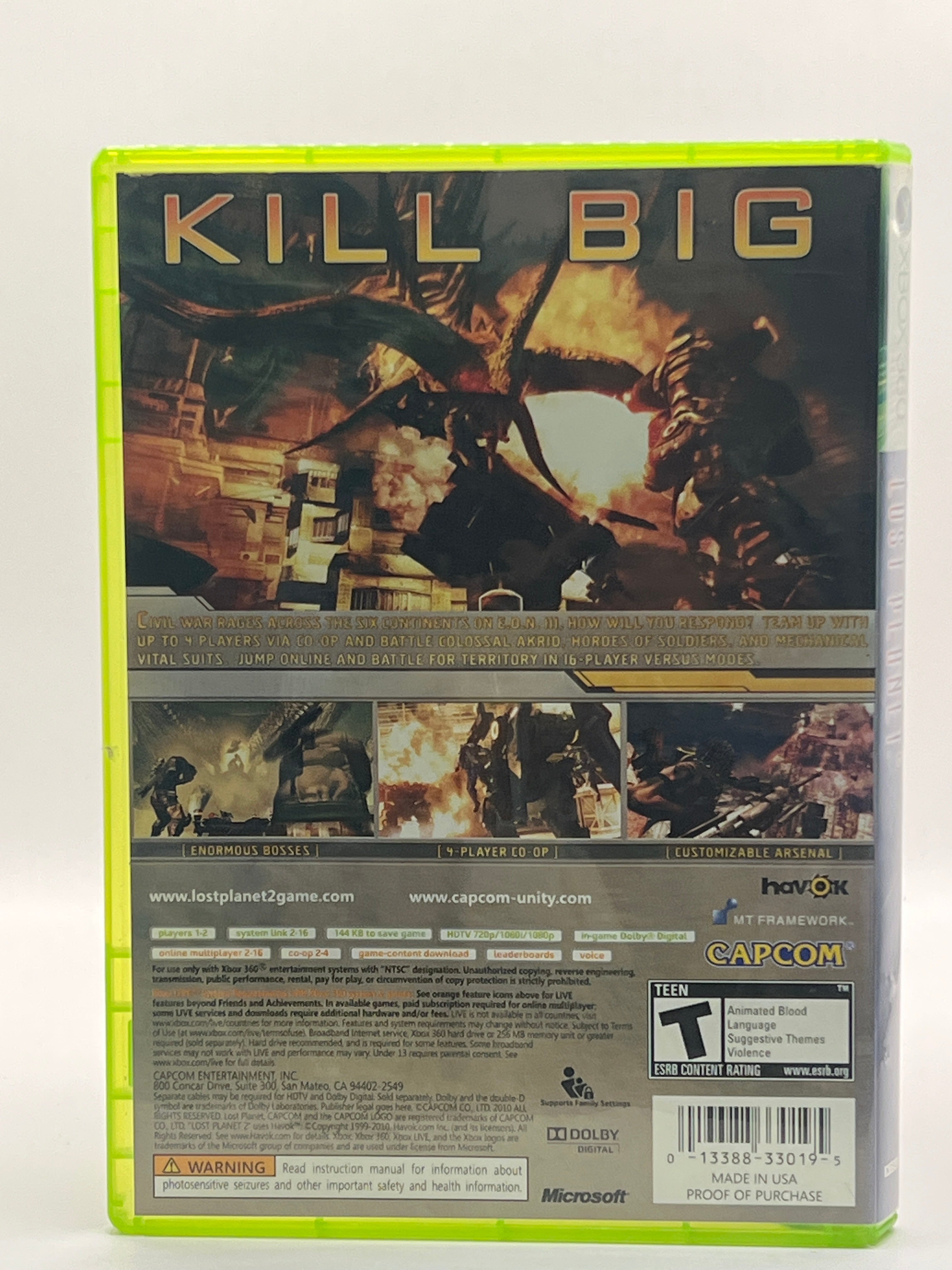 Lost Planet 2 CL01 (CIB) Xbox 360