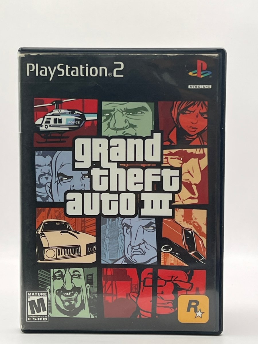 Grand Theft Auto III CL01 (CIB) PlayStation 2