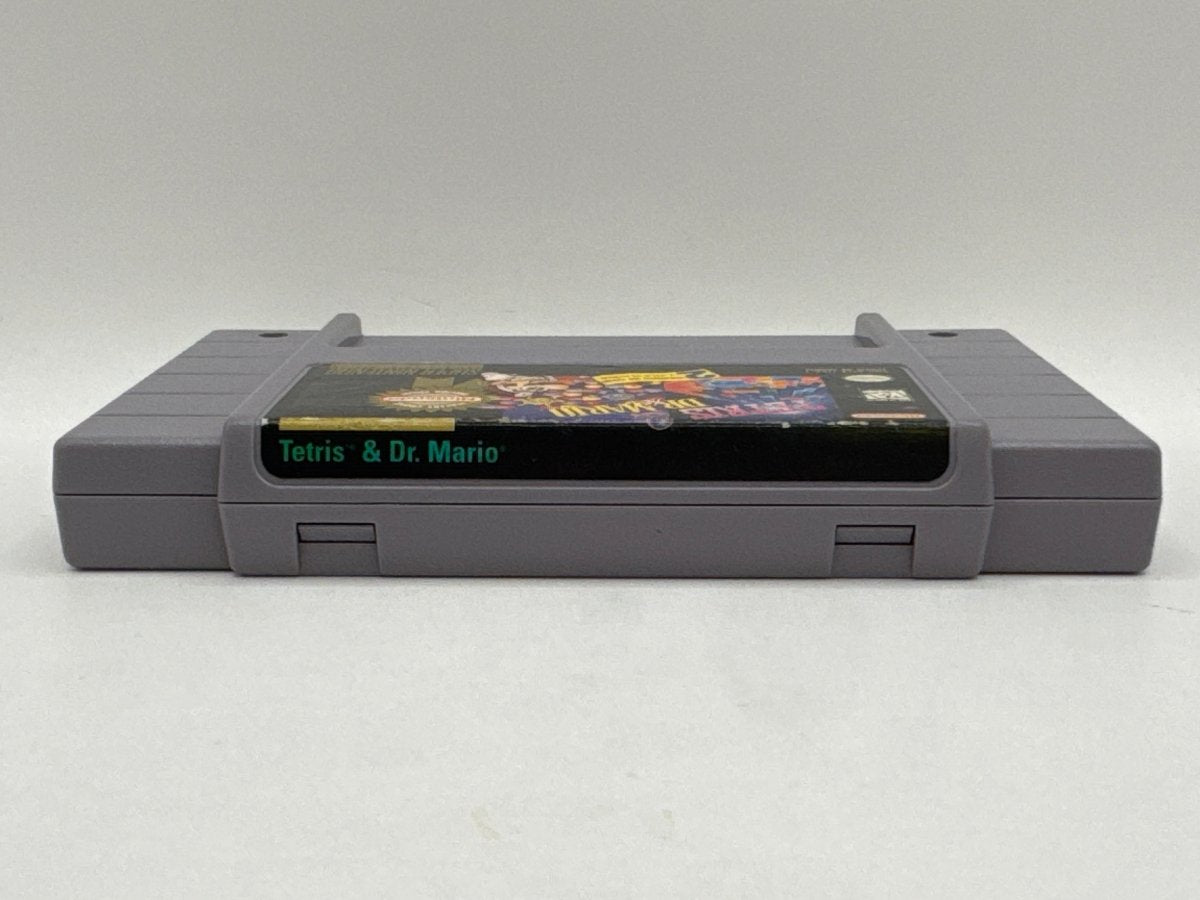 Tetris and Dr. Mario [Player's Choice] CL01 (Cart Only) Super Nintendo