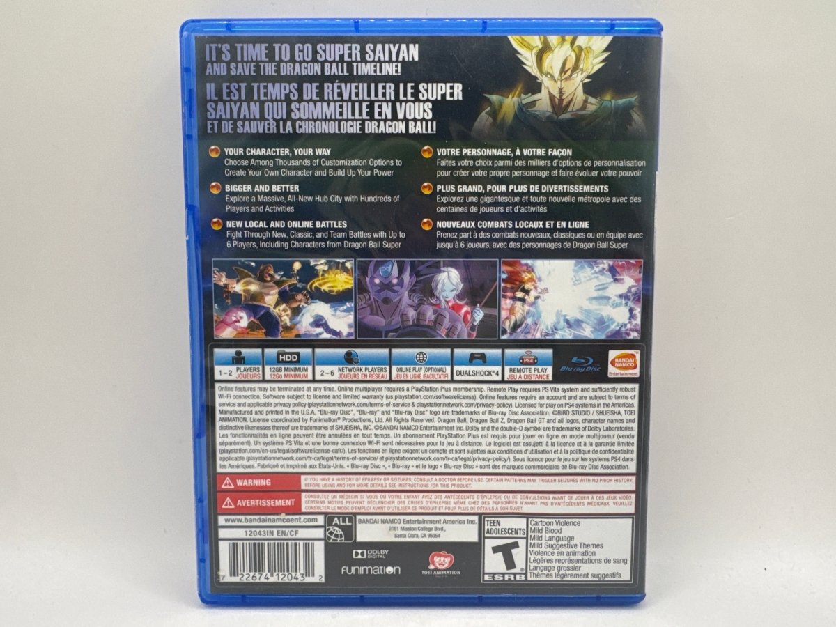 Dragon Ball Xenoverse 2 CL01 (CIB) PlayStation 4