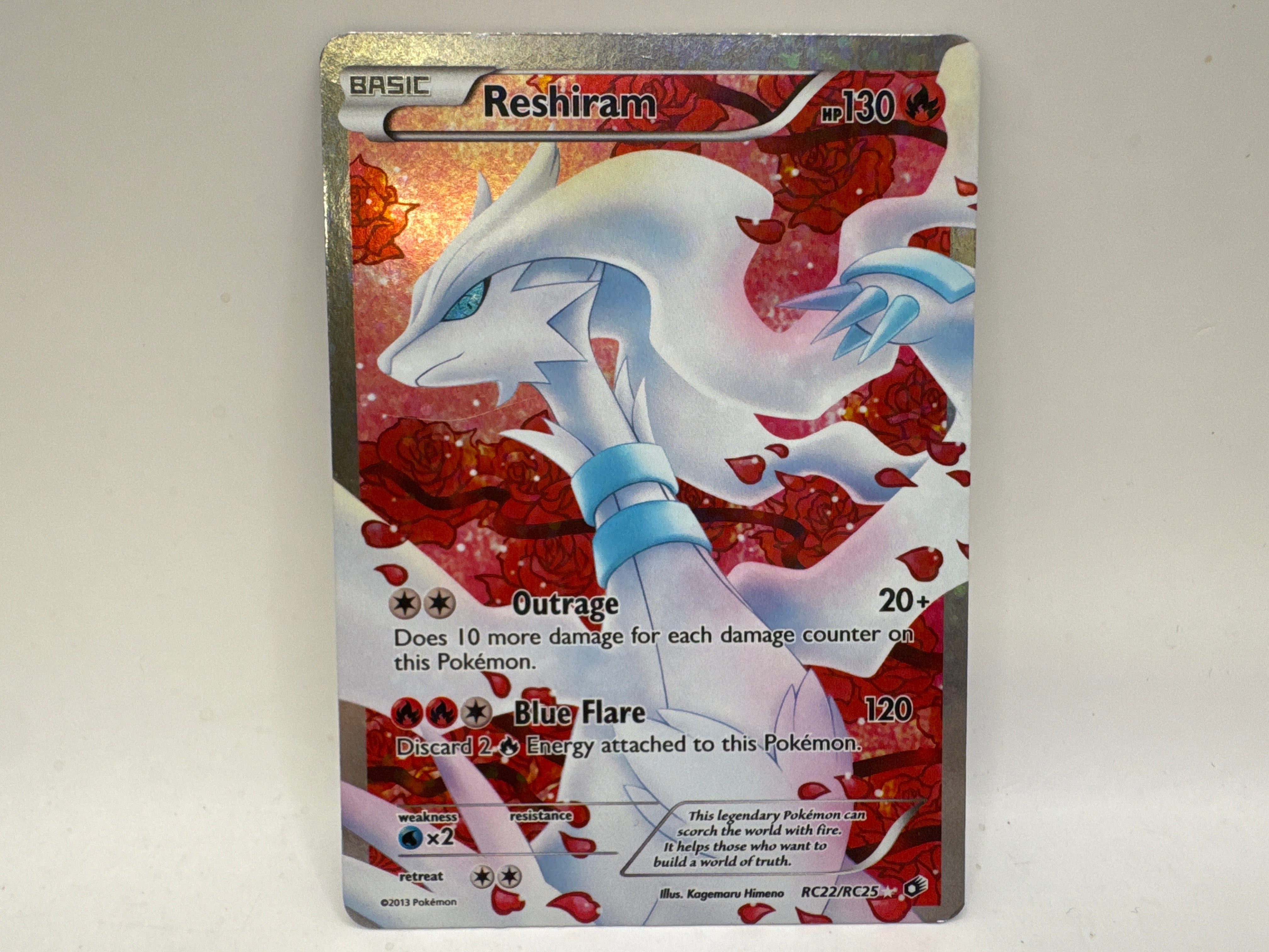 Reshiram RC22 (MP) CL01 Pokemon