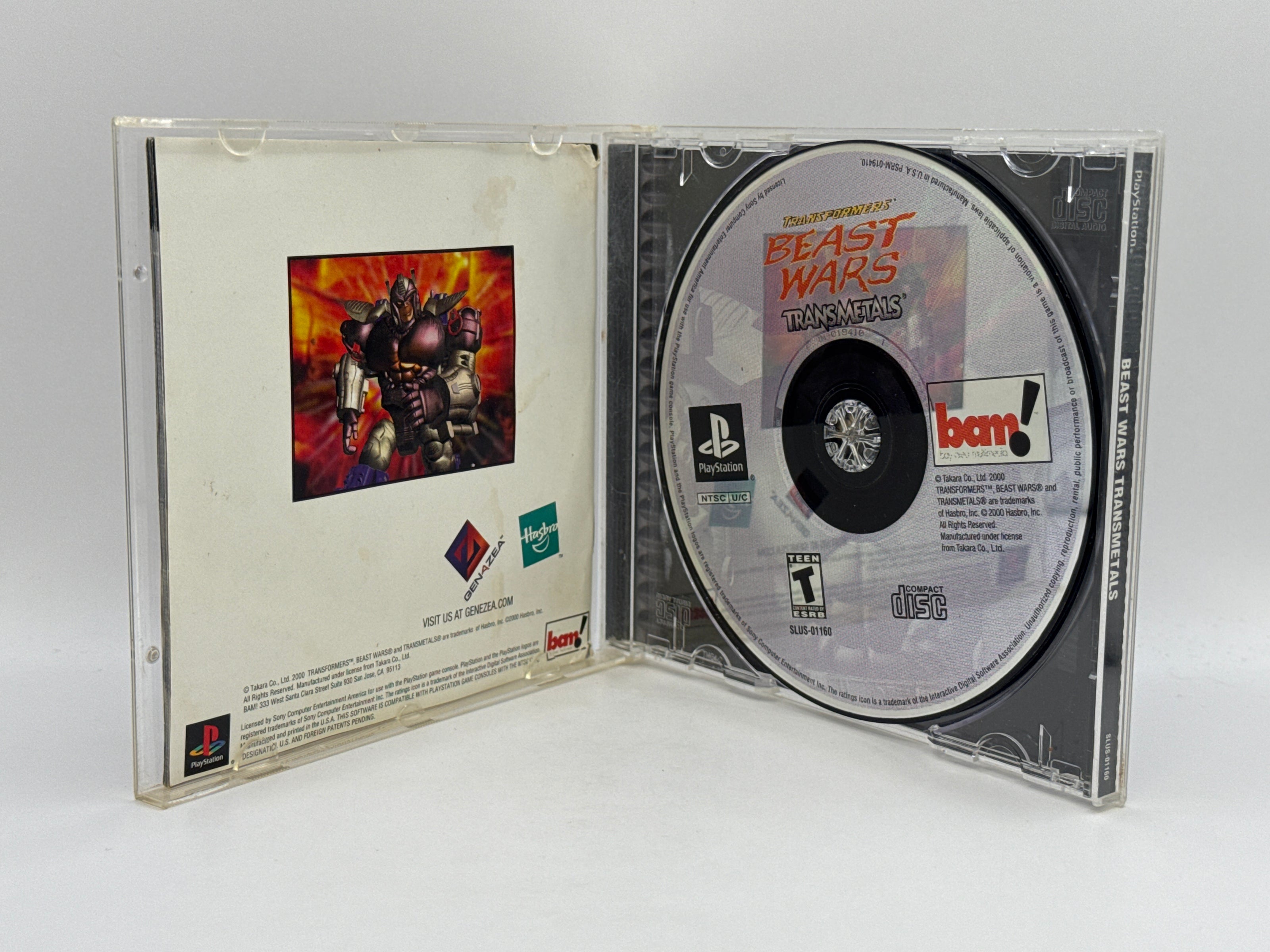 Transformers Beast Wars Transmetals CL01 (CIB) PlayStation One