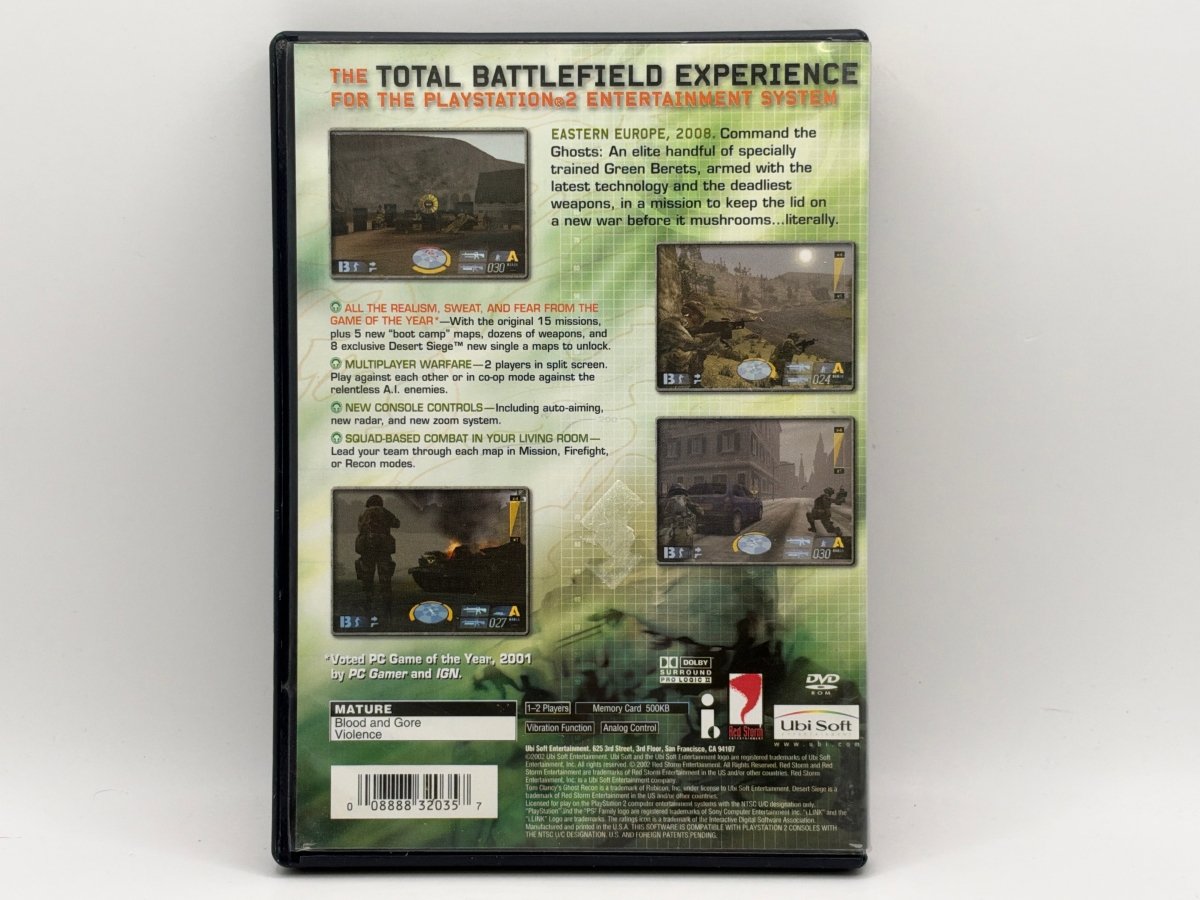 Ghost Recon CL04 (CIB) PlayStation 2