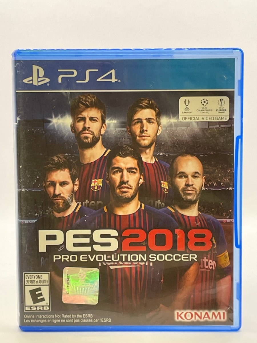 Pro Evolution Soccer 2018 CL01 (CIB) PlayStation 4
