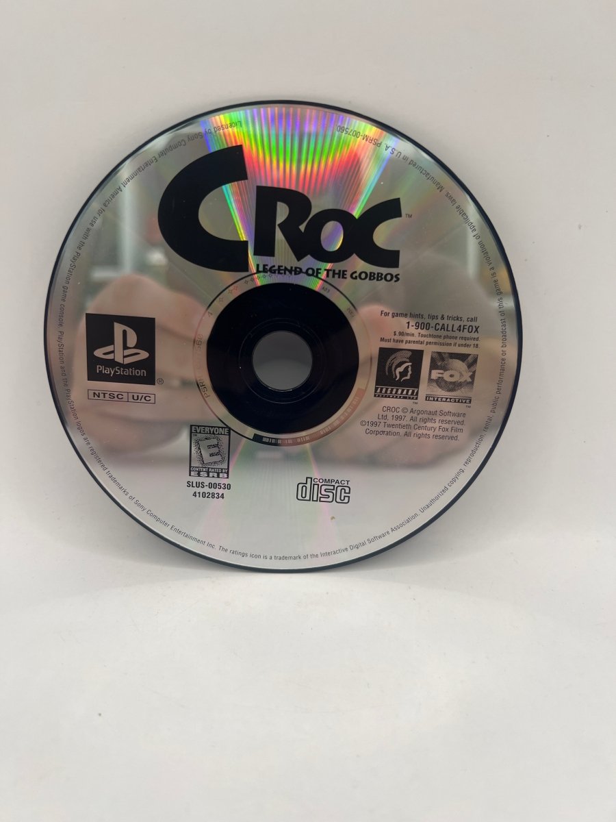 Croc [Greatest Hits] CL02 (Disc Only) Playstation One