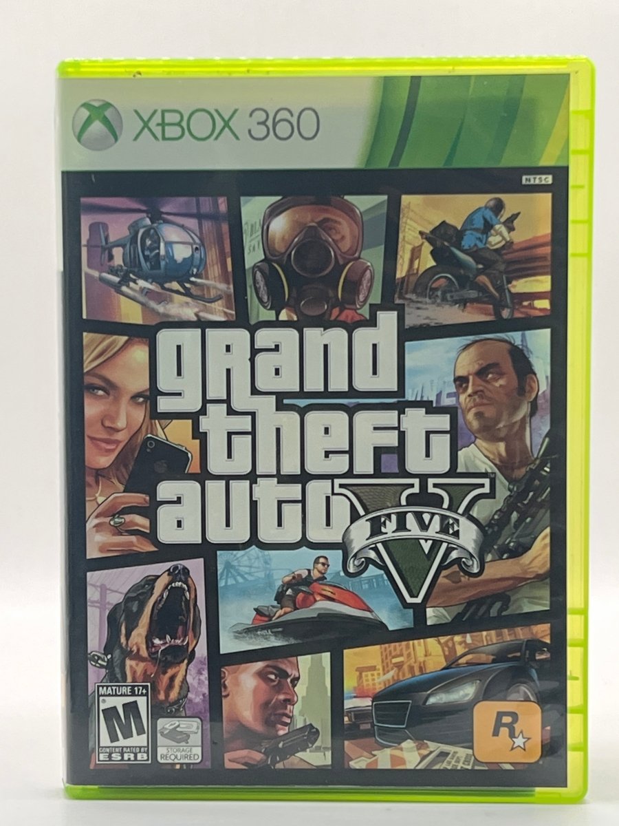 Grand Theft Auto V CL01 (CIB) Xbox 360