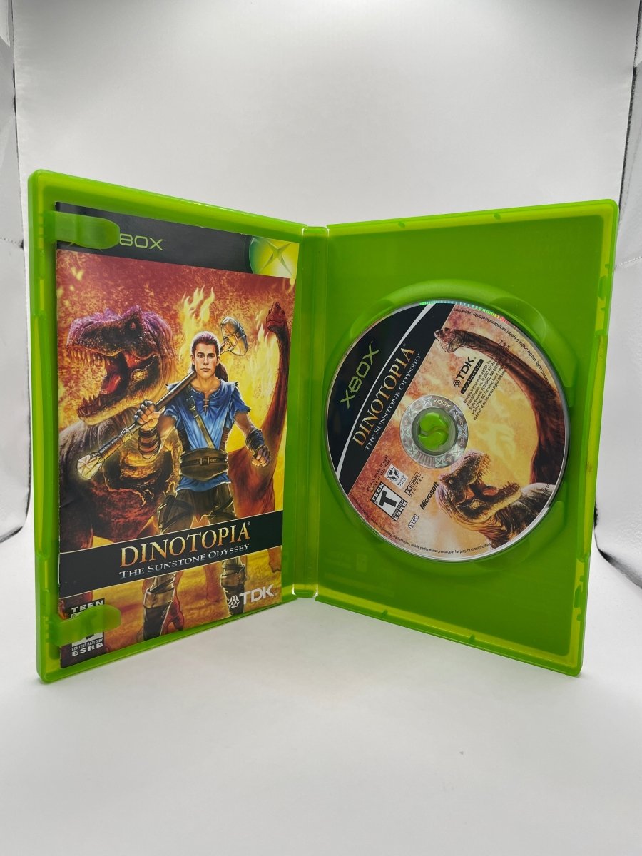 Dinotopia Sunstone Odyssey CL01 (CIB) Original Xbox