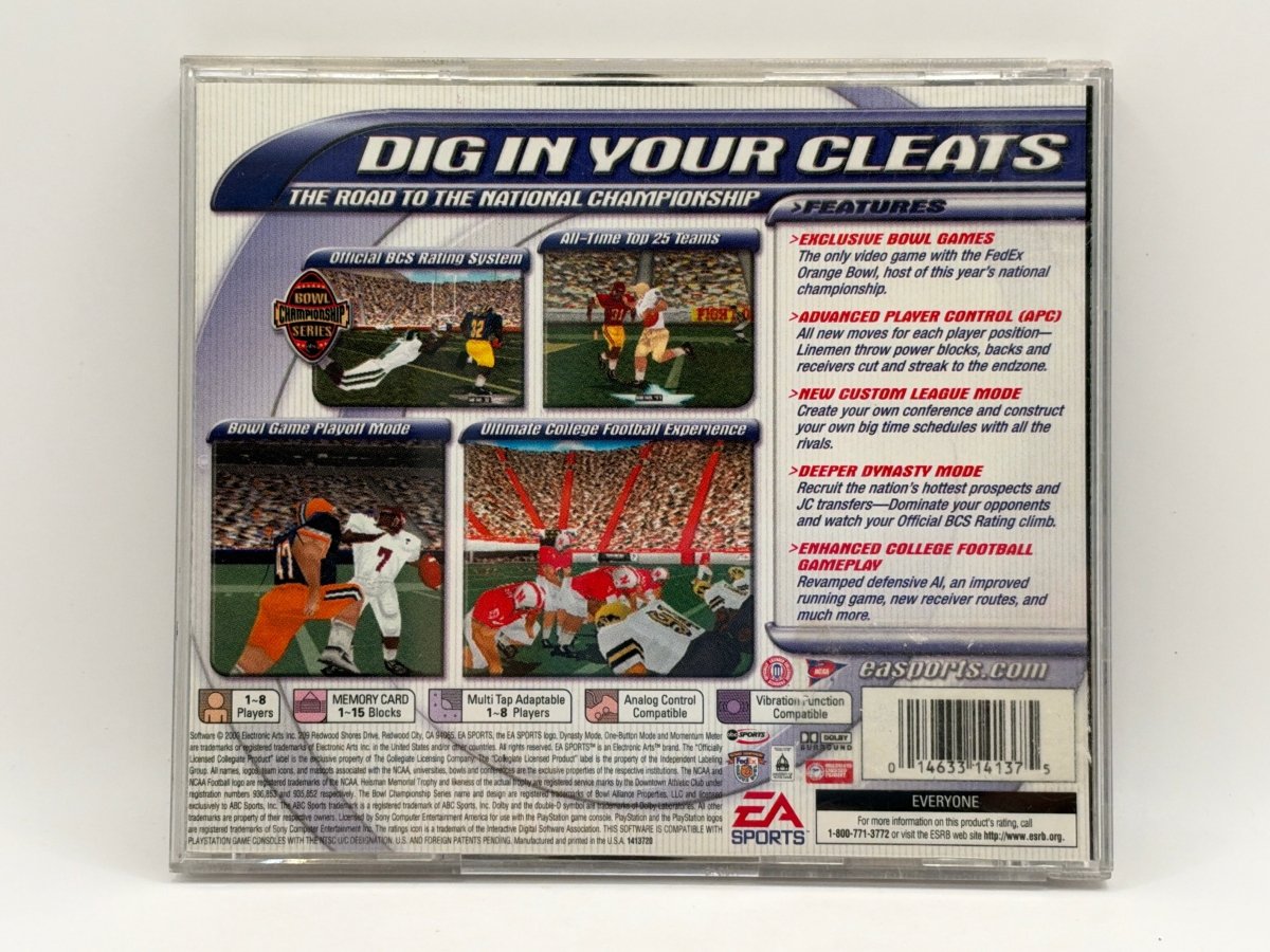 NCAA Football 2001 CL01 (CIB) Playstation One