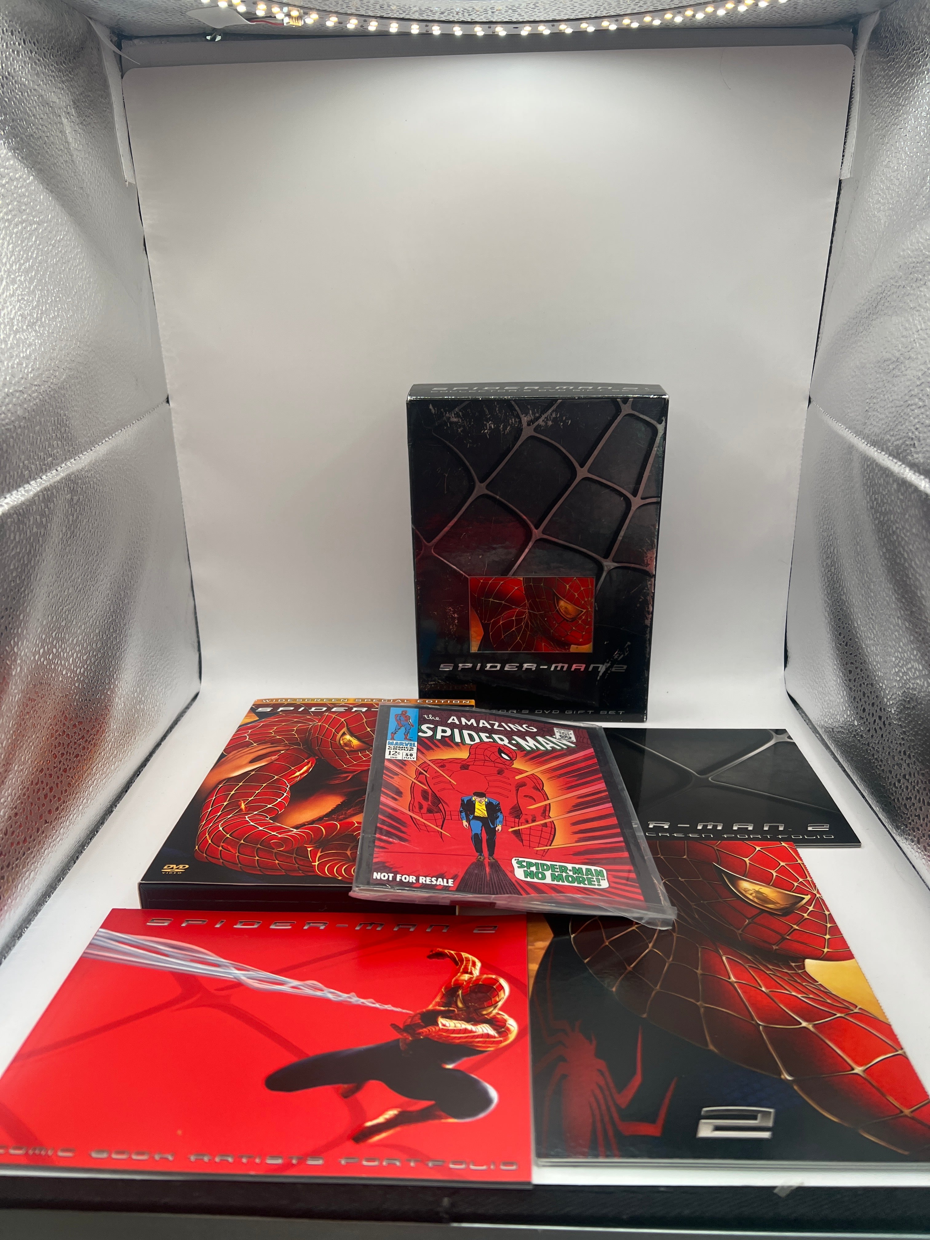 Spider-Man 2: Limited Collector's Edition Gift Set With Comic (2004) Used DVD