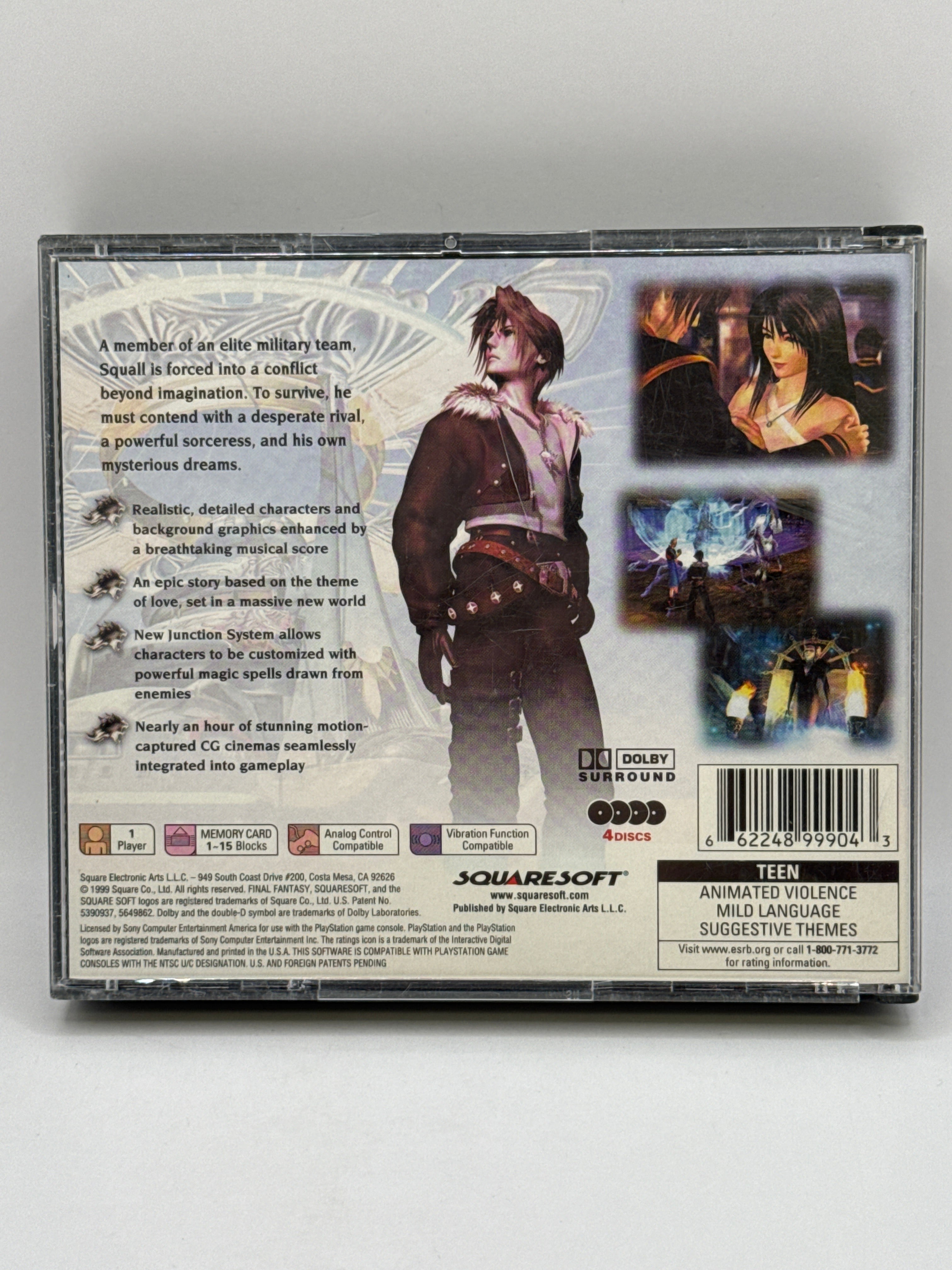Final Fantasy VIII CL01 (Missing Manual) PlayStation One