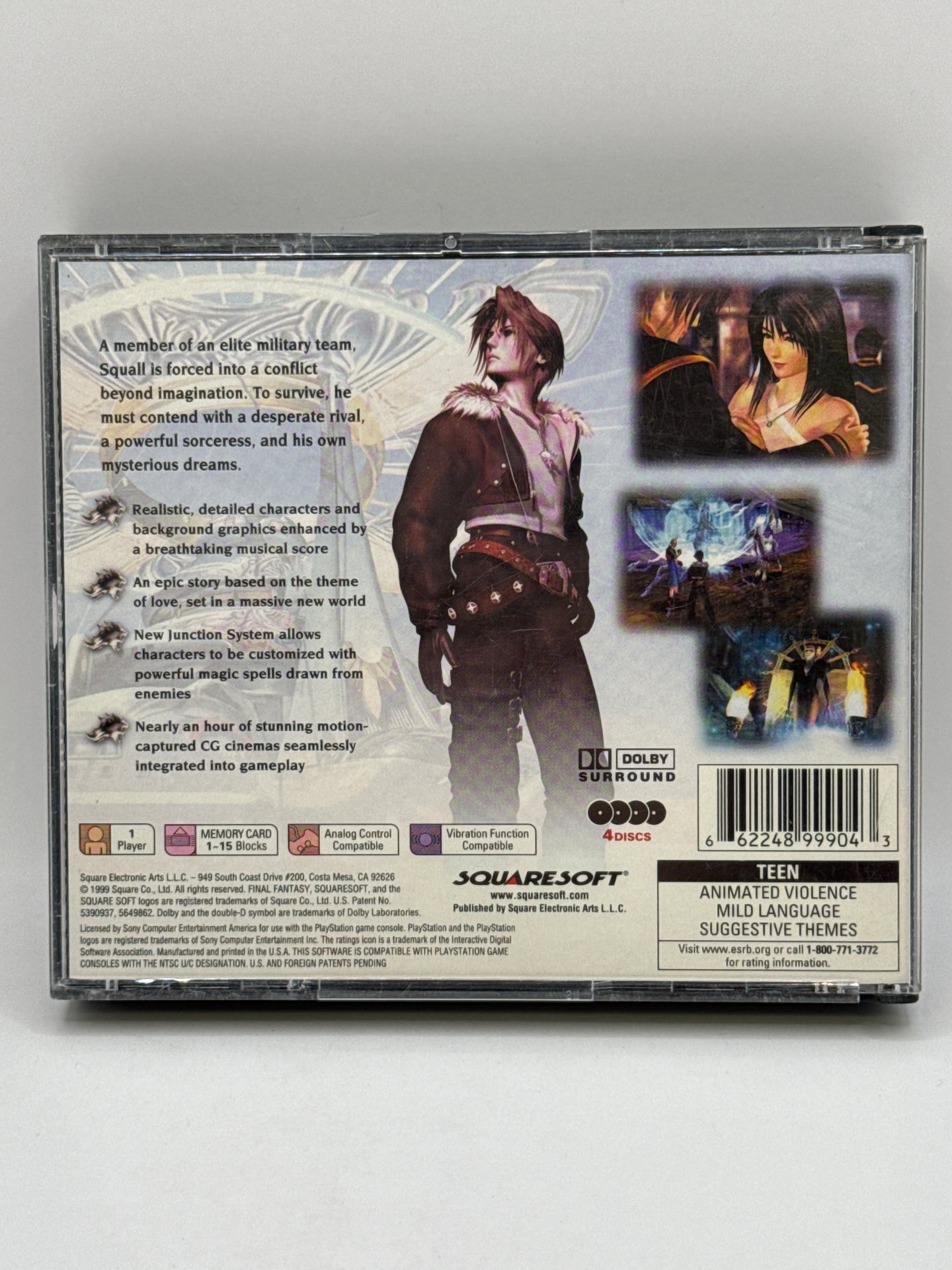 Final Fantasy VIII CL01 (Missing Manual) PlayStation One