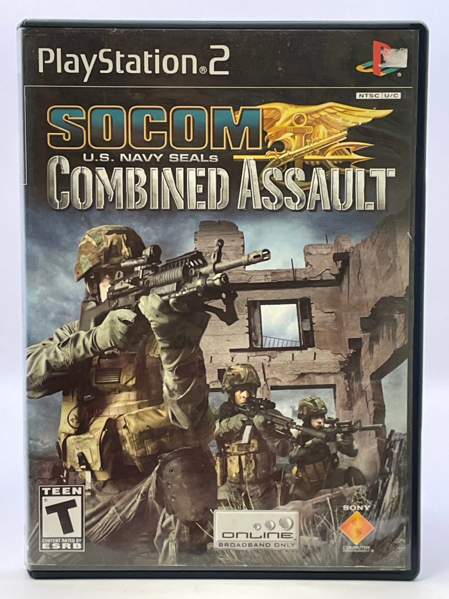 SOCOM US Navy Seals Combined Assault CL01 (CIB) PlayStation 2