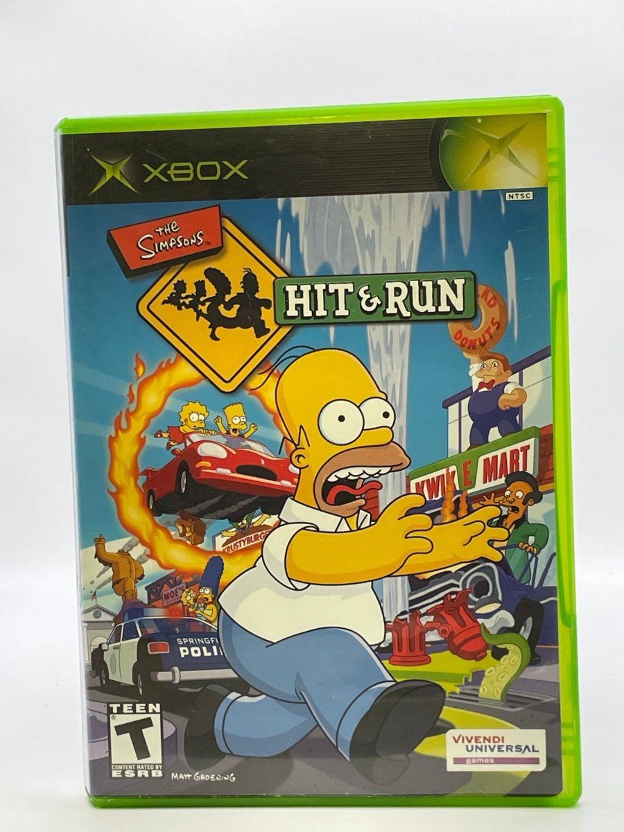The Simpsons Hit and Run CL01 (CIB) Original Xbox